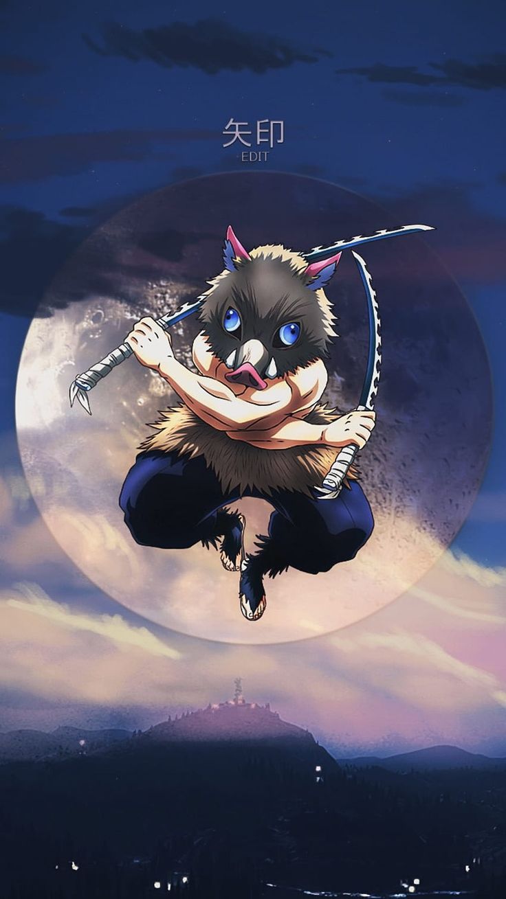 736x1309 Inosuke Hashibira Wallpaper