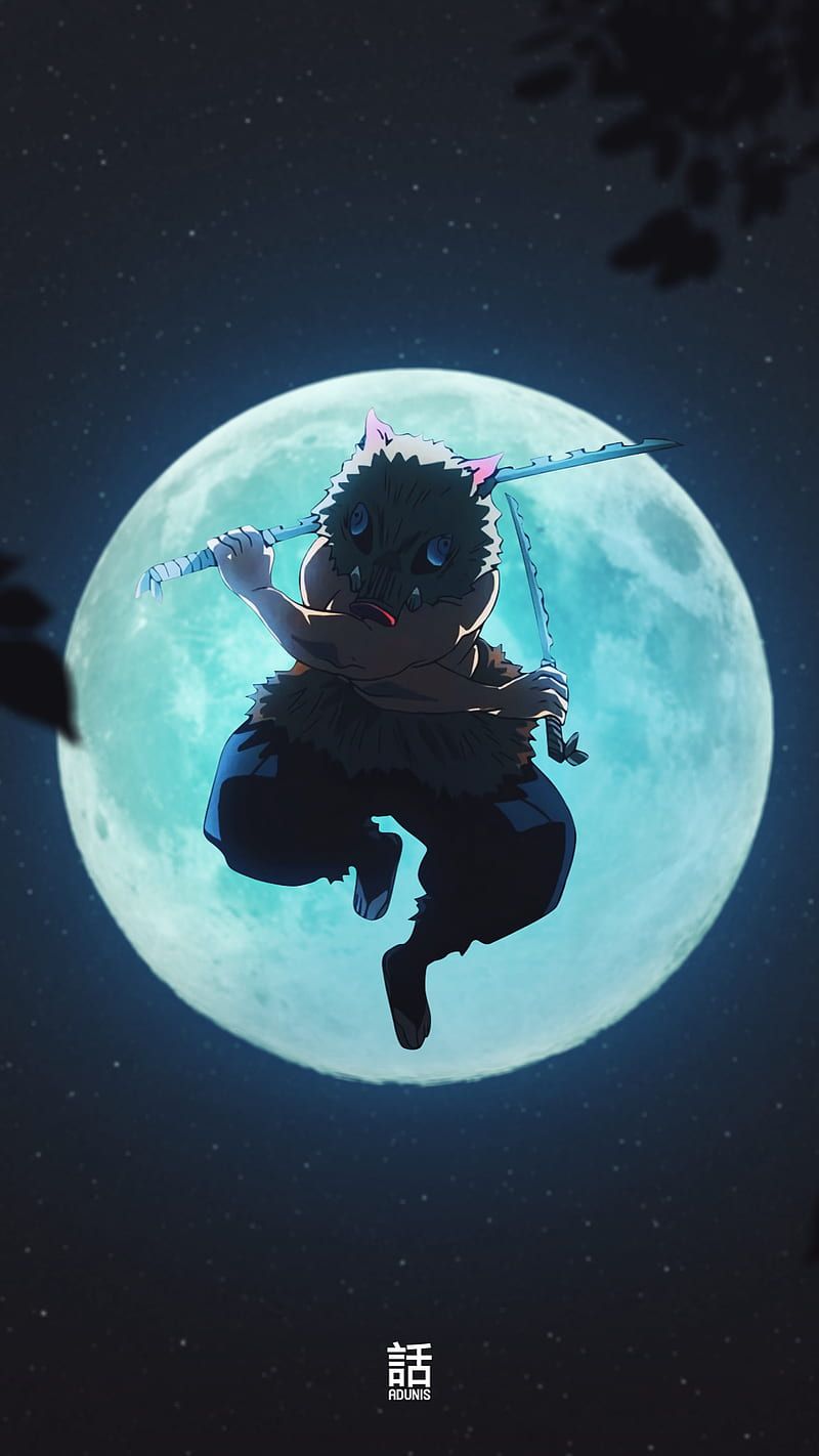 800x1422 Inosuke Hashibira, anime, demon slayer, japan, kimetsu no yaiba, tanjiro, HD phone wallpaper