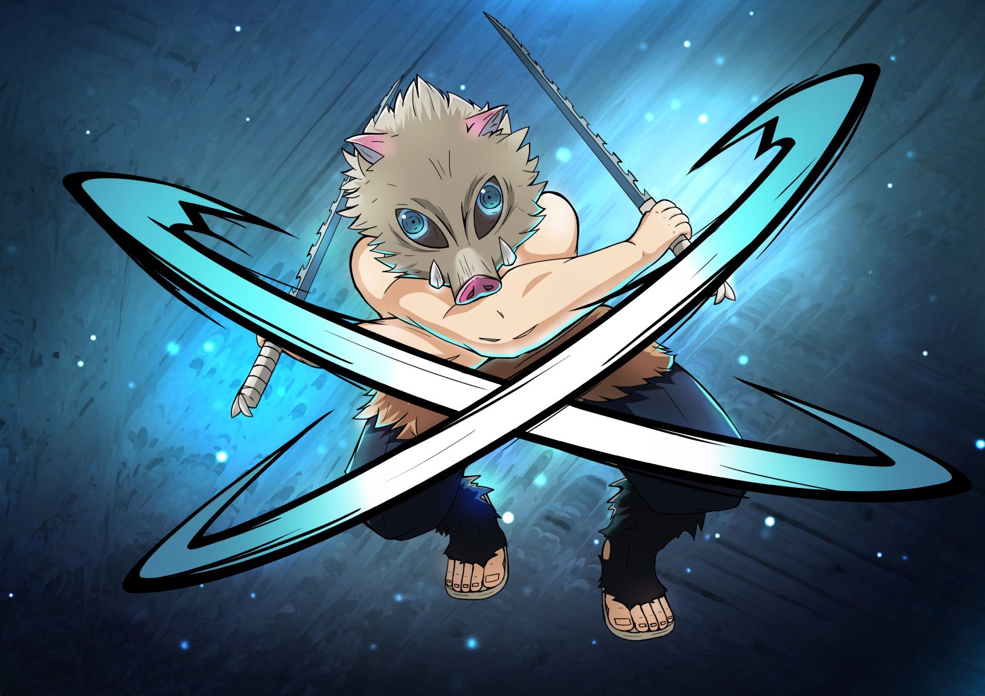 1920x1357 Inosuke Hashibira HD Wallpaper