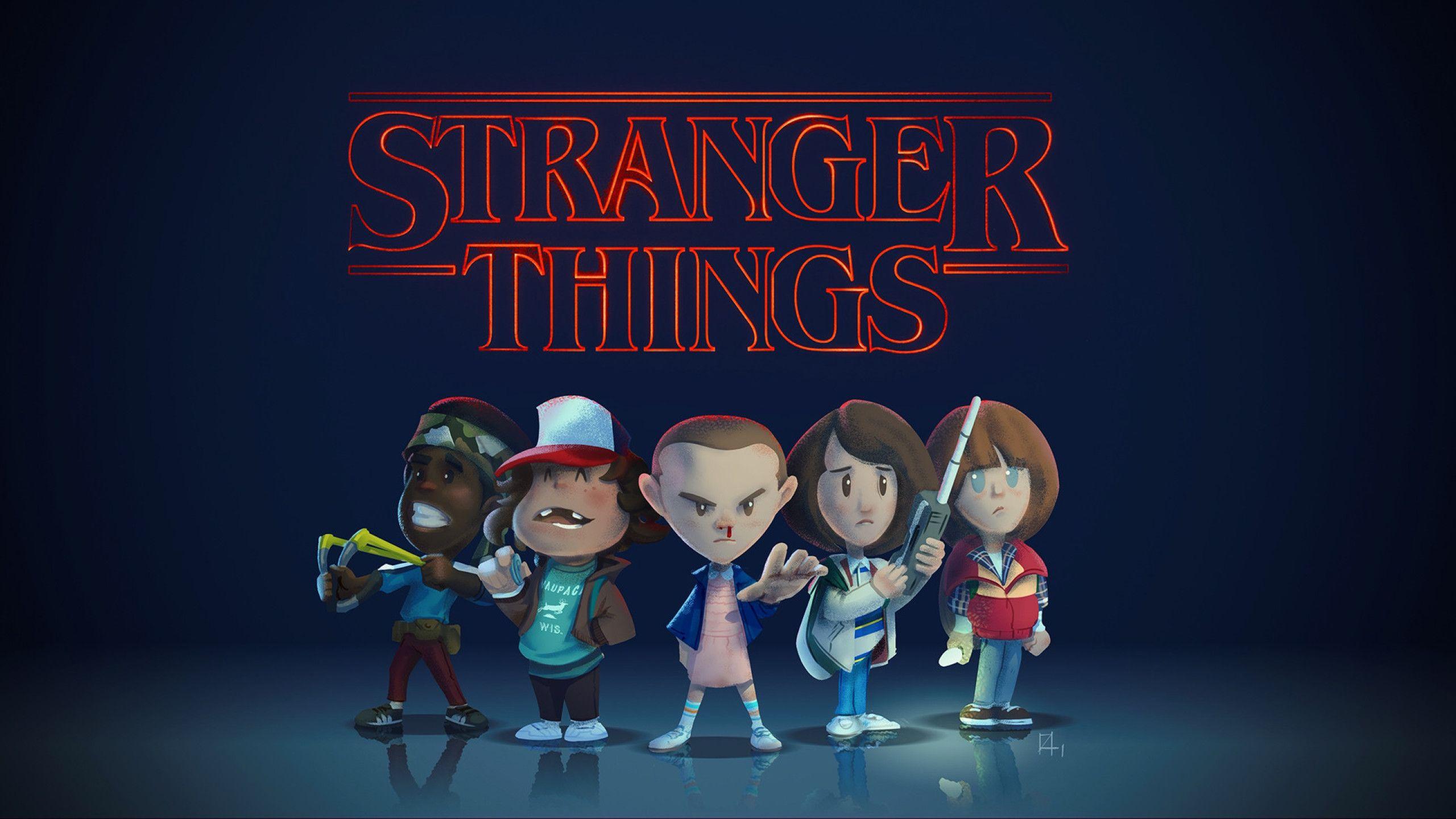 2560x1440 Stranger Things Fan Art 1440P Resolution HD 4k