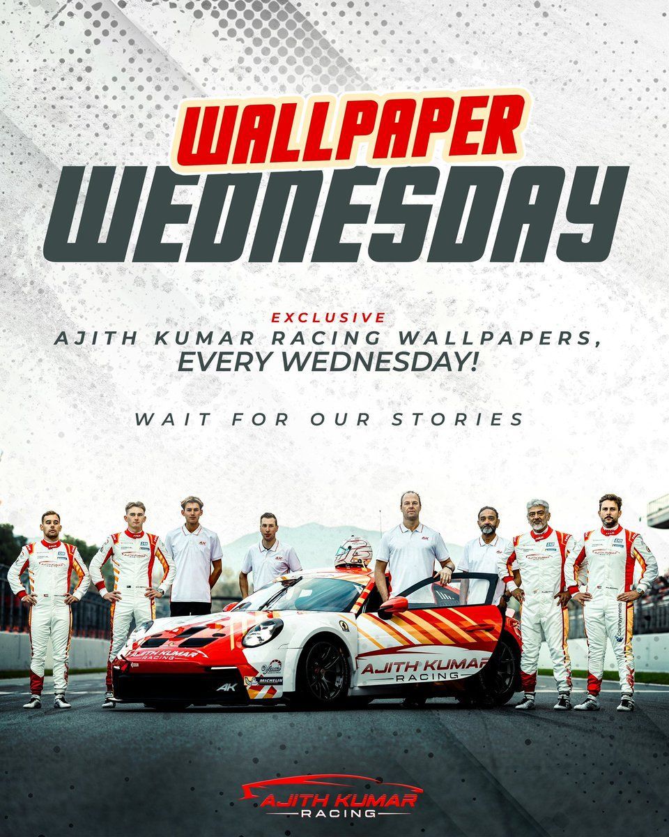 960x1200 Wallpaper Wednesday. Exclusive Ajith Kumar Racing wallpaper, every Wednesday! Wait for our stories! #AjithKumarRacing #WallpaperWednesday