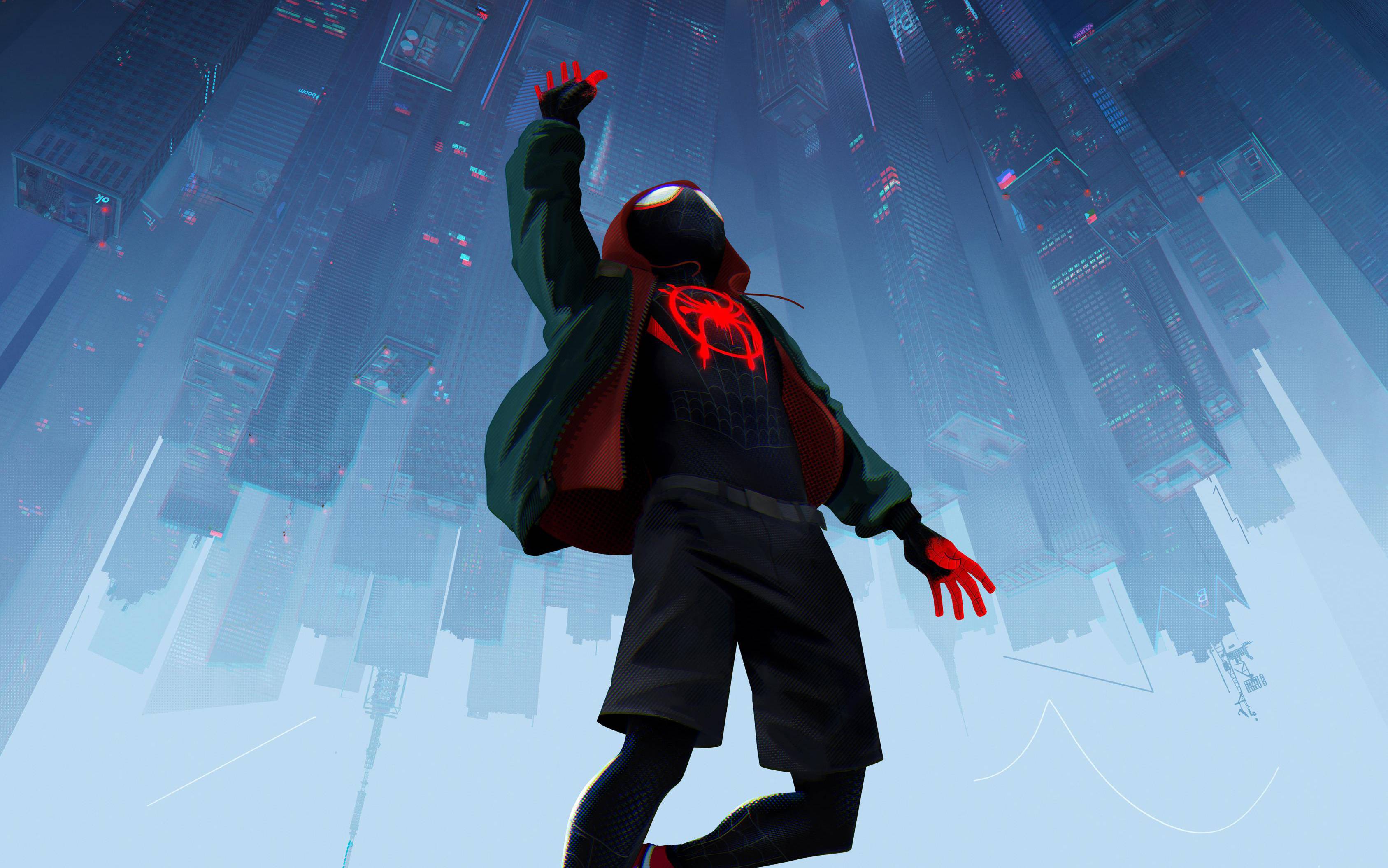 3373x2108 Spider Man Into The Spider Verse Wallpaper