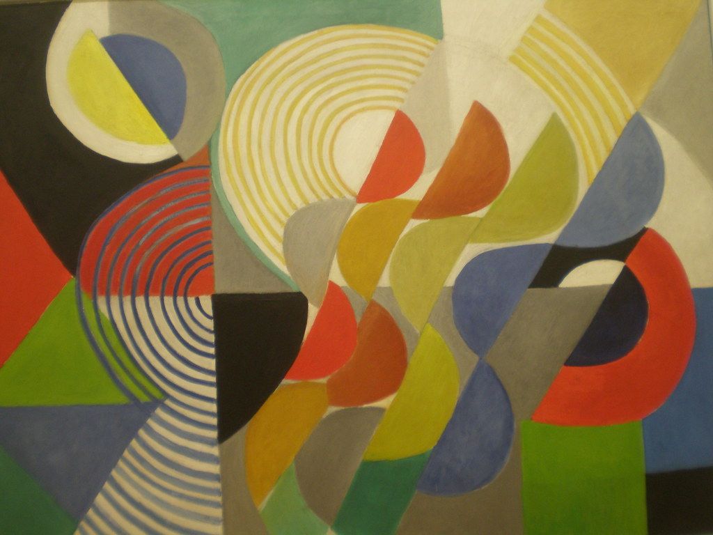 1024x768 Sonia Delaunay 'Composition'. Sonia Delaunay 'Composition'