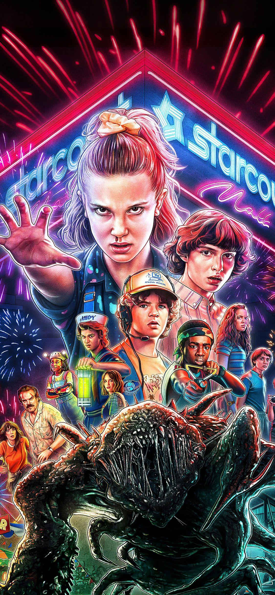 1125x2436 Stranger Things Season 3 2019 4k 5k iPhone XS, iPhone 10