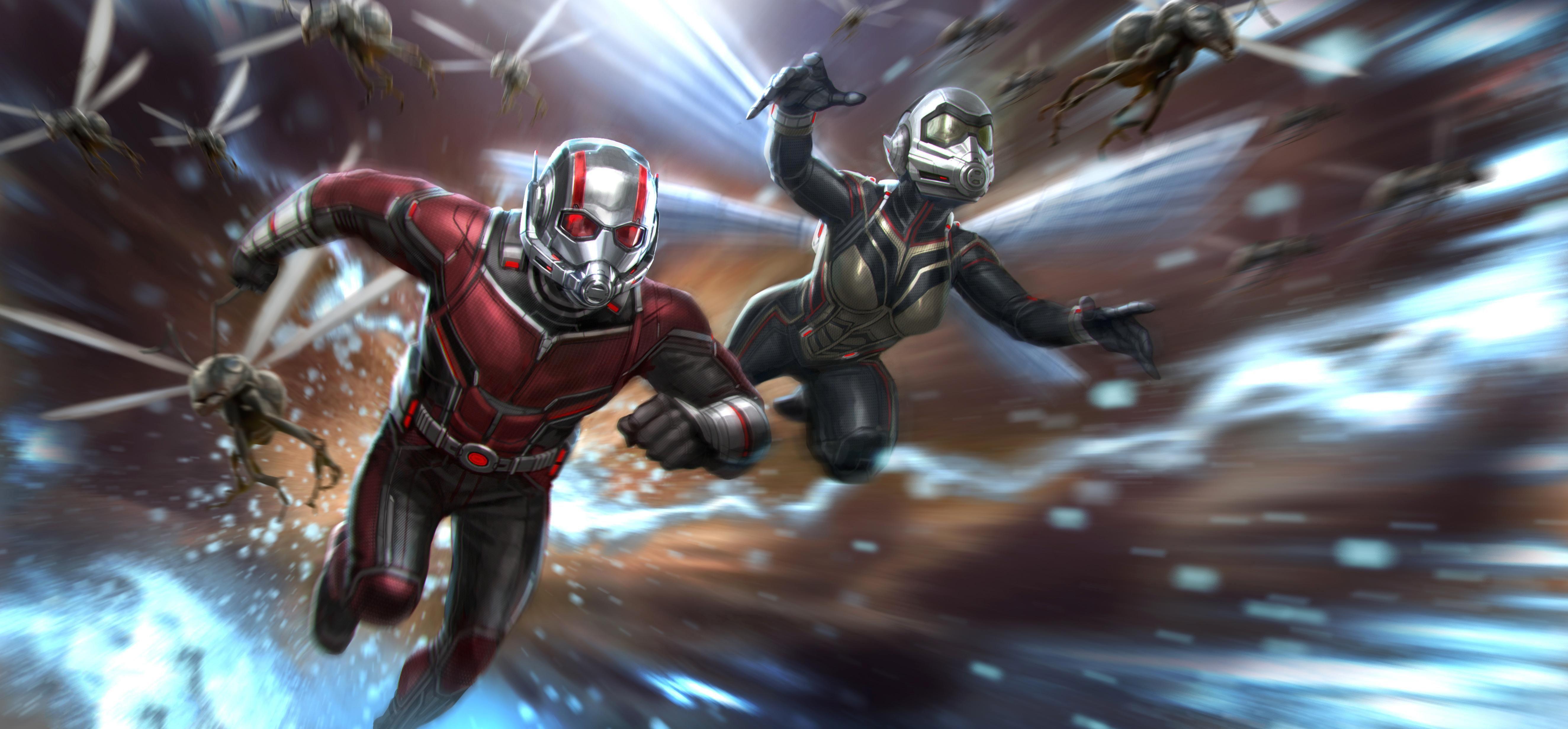 5296x2462 Ant Man And The Wasp Wallpaper, Picture, Image