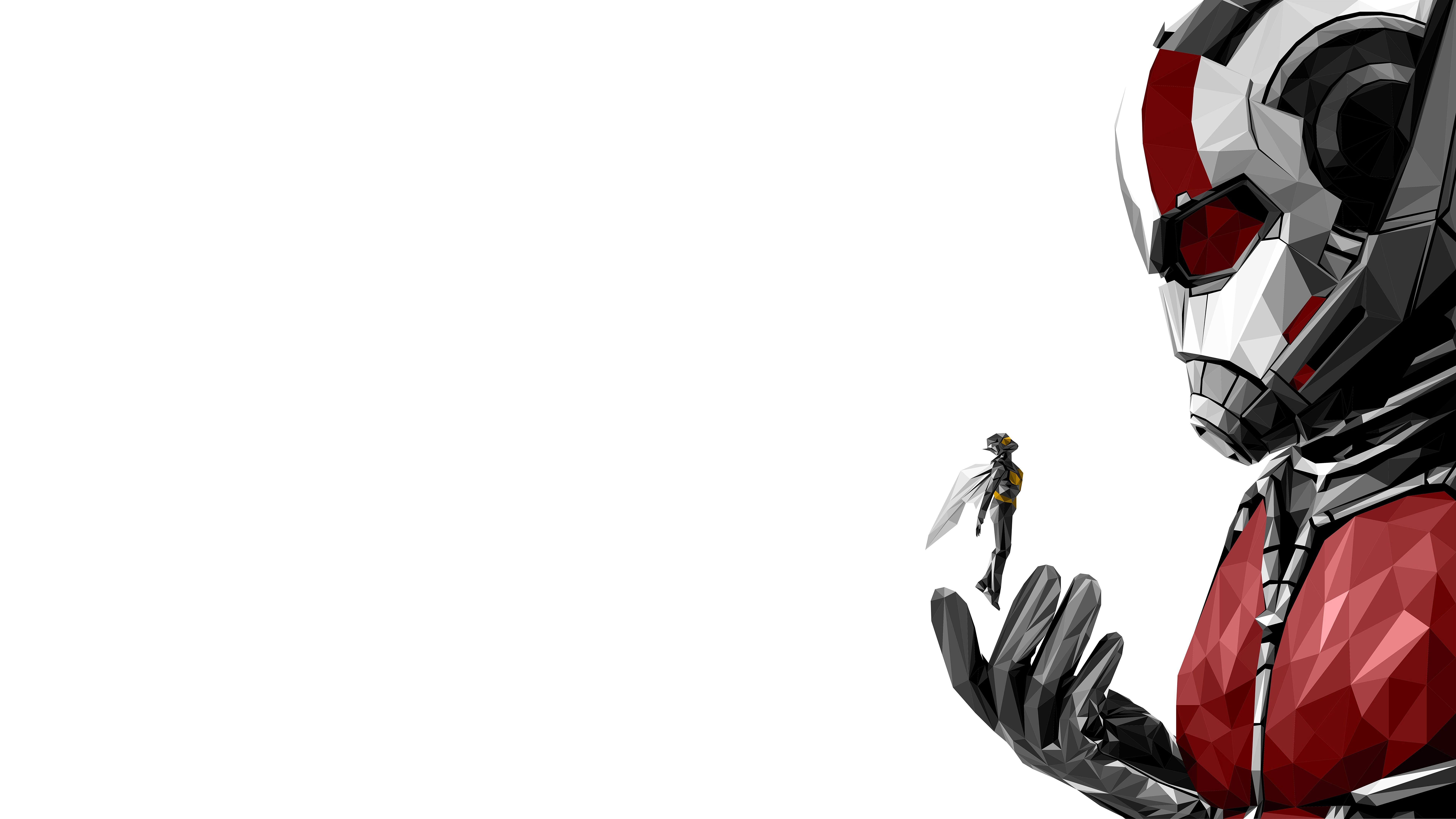 7680x4320 Ant Man And The Wasp (2018) Scott Lang Minimalist 8K UHD 7680x4320
