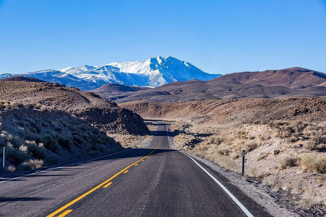 1100x733 USA, California, Bishop, Highway 6