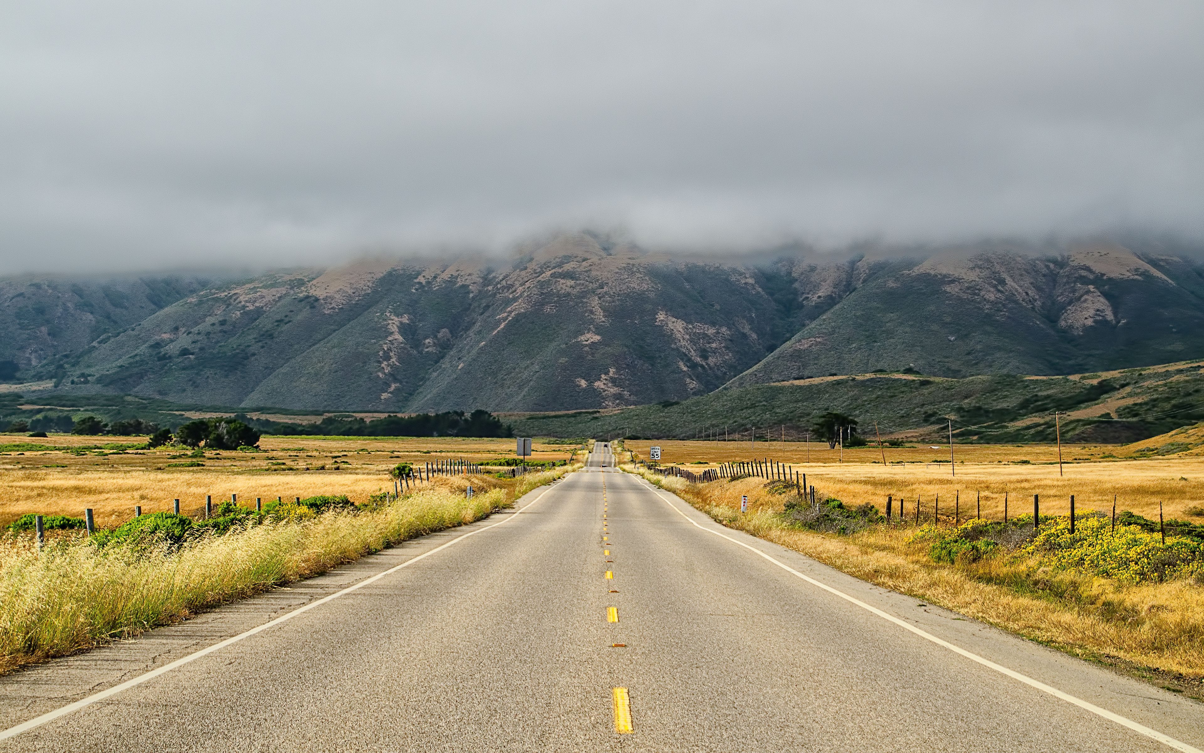 3840x2400 On the road to Big Sur, California, USA Desktop wallpaper 1680x1050