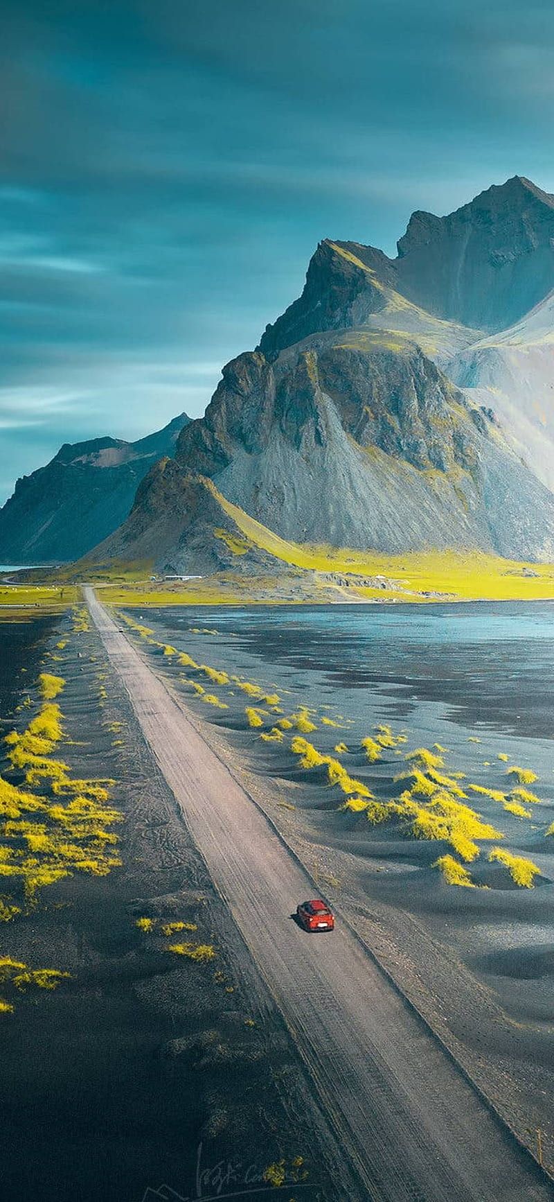 800x1734 Landscape, heaven, mountain, mountains, road, snow, storm, storms, usa, HD phone wallpaper