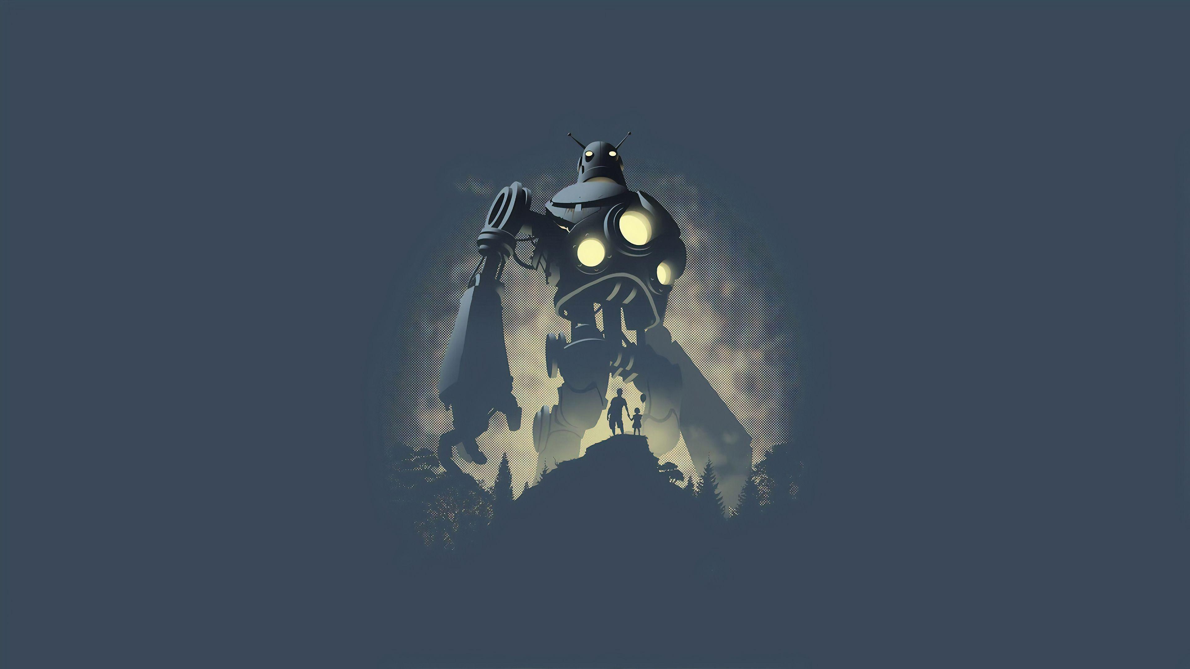 3840x2160 The Iron Giant 4k, HD Artist, 4k Wallpaper, Image, Background