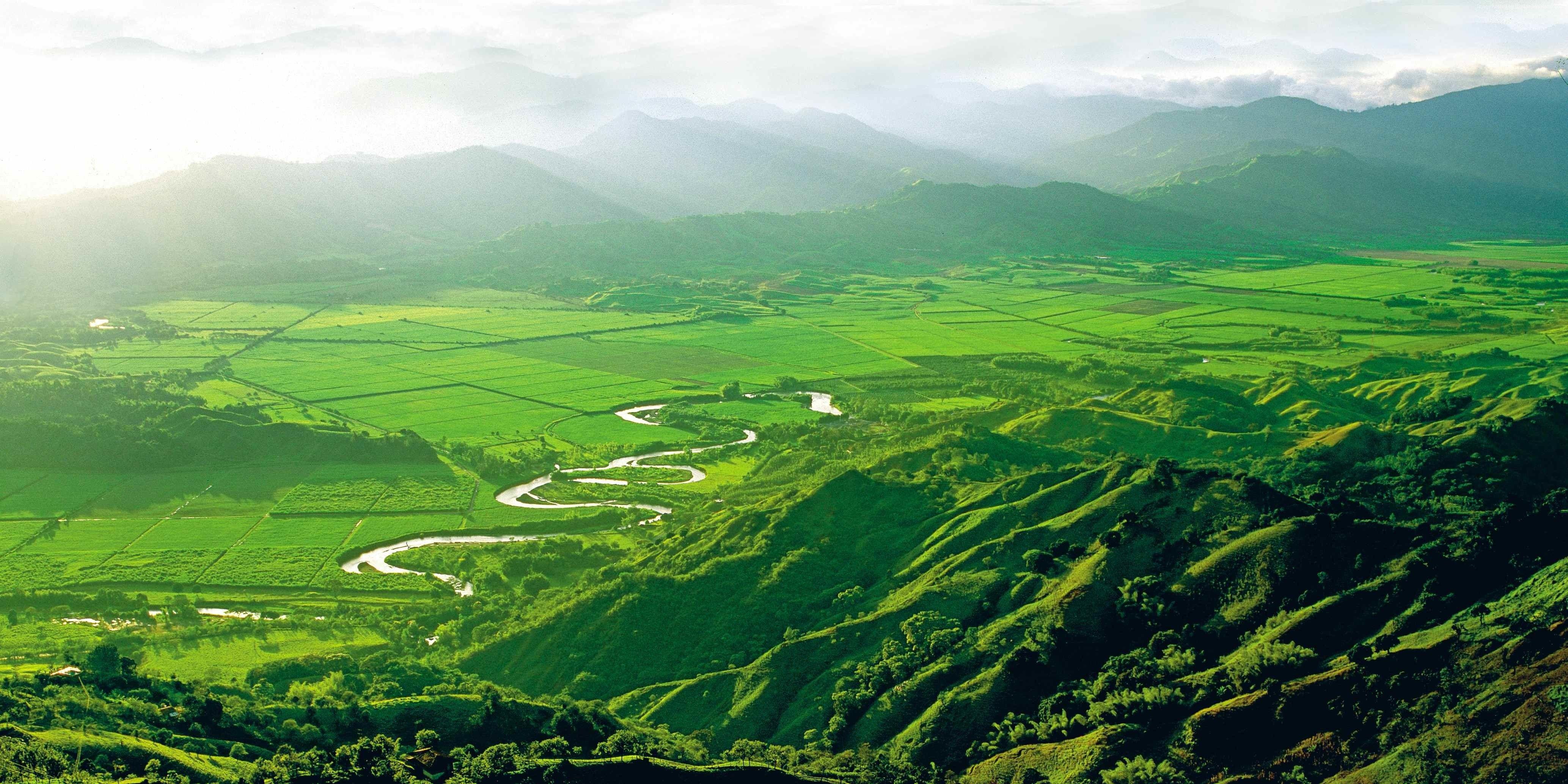 4134x2067 Wallpaper Colombia, 5k, 4k wallpaper, Valle de Cocora, mountains