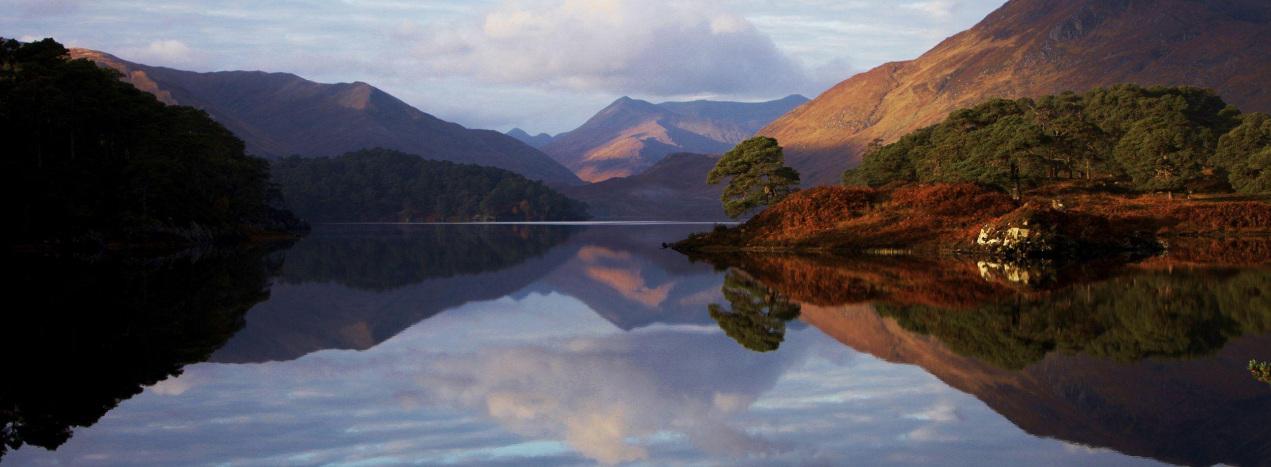 2500x919 Glen Affric. Glen affric, Inverness shire, Isle of islay