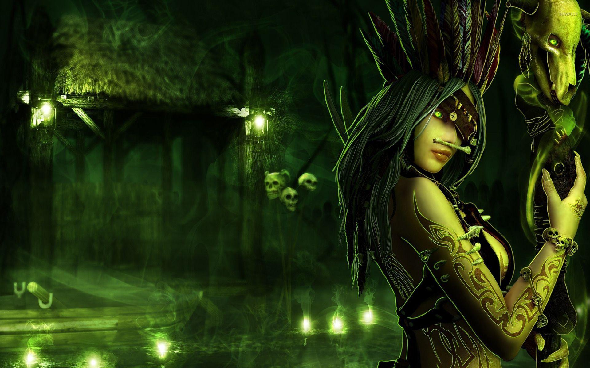 1920x1200 Voodoo Priestess wallpaper wallpaper