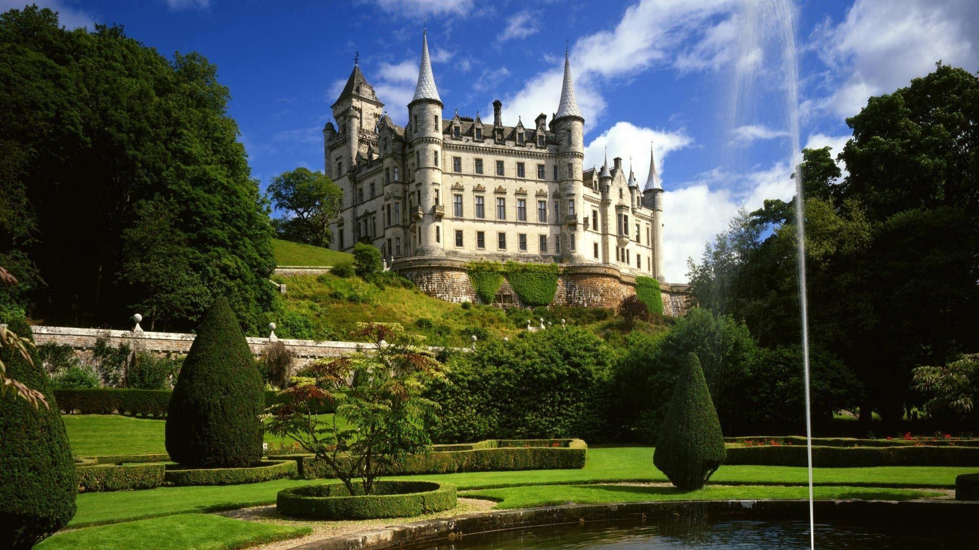 1920x1080 Scottish Castle Wallpaper