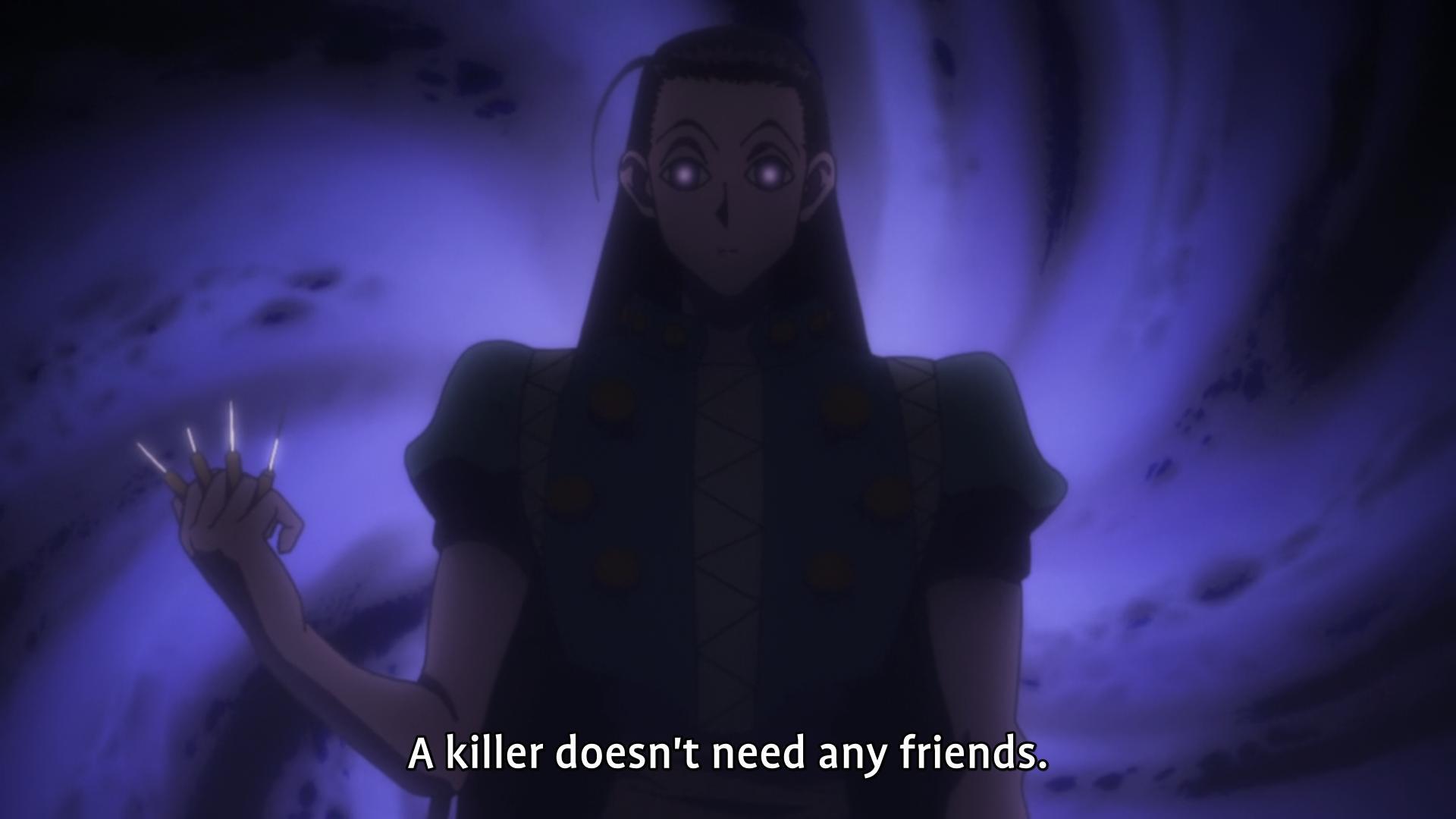 1920x1080 In the final phase of the Hunter Exam, why does Killua act the way