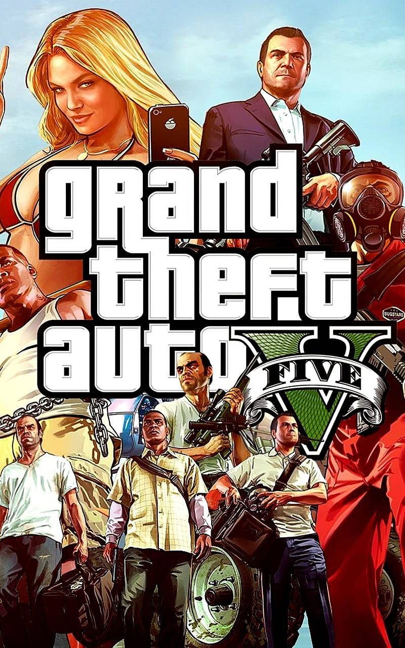 800x1280 GTA grand, theft, auto, HD phone wallpaper