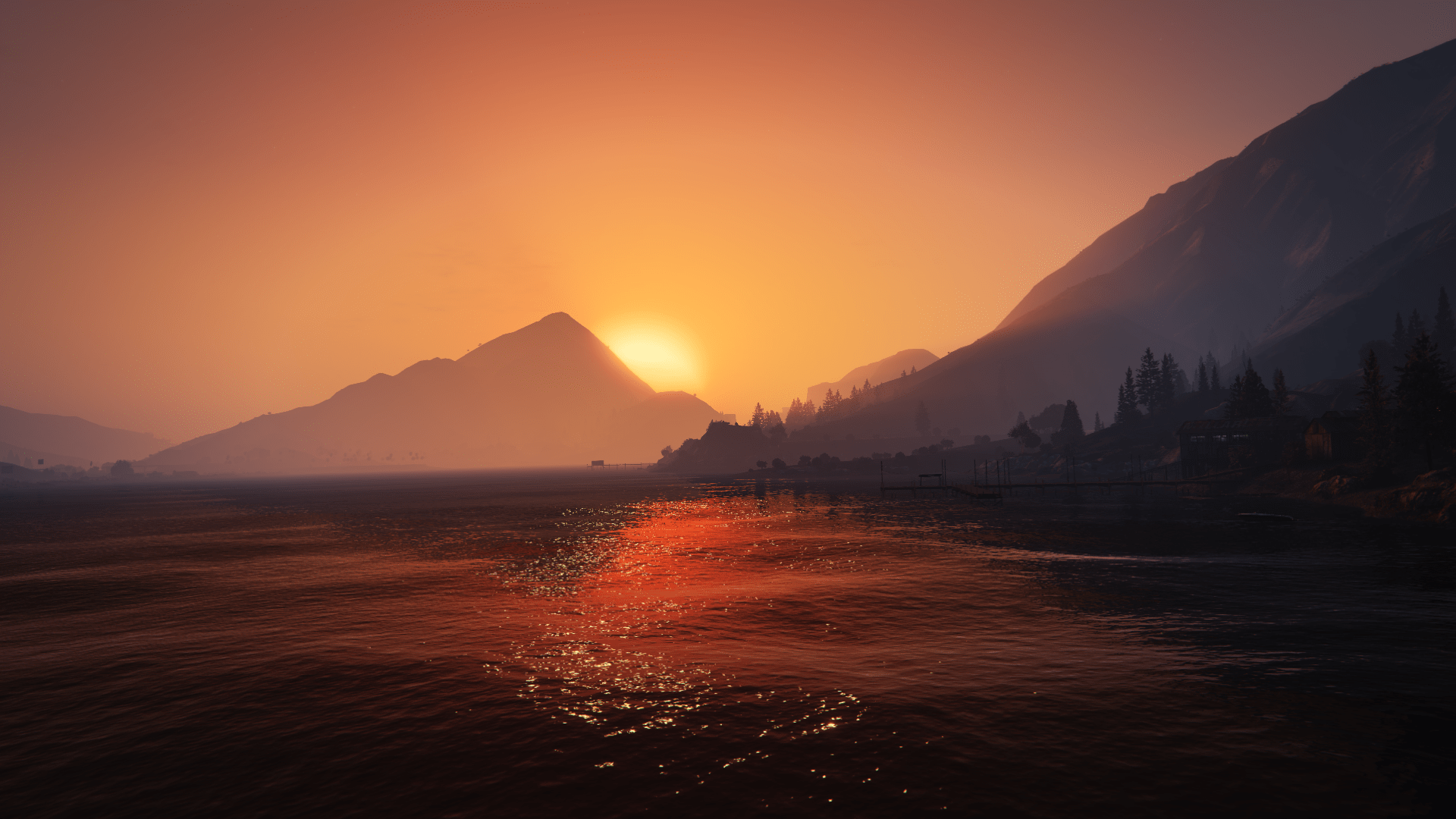 1920x1080 Some Screenshots I Took In GTA V Online [1920 X 1080] Taken While Free Roam, Hills Scenery