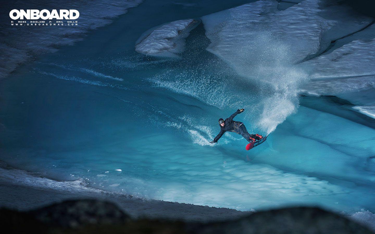 1440x900 SNOWBOARD WALLPAPER Roisland / Water Slash