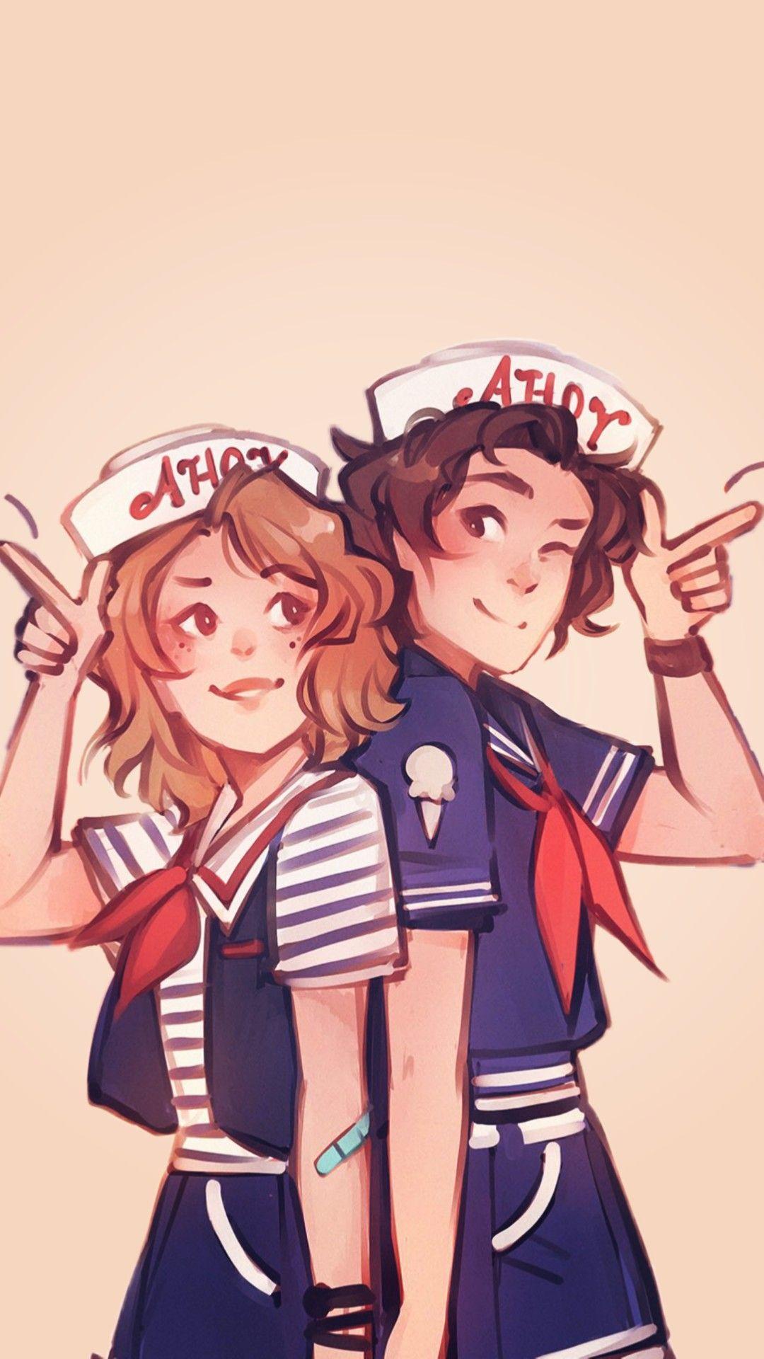 1080x1920 strangerthings strangerthings3 steveharrington steve