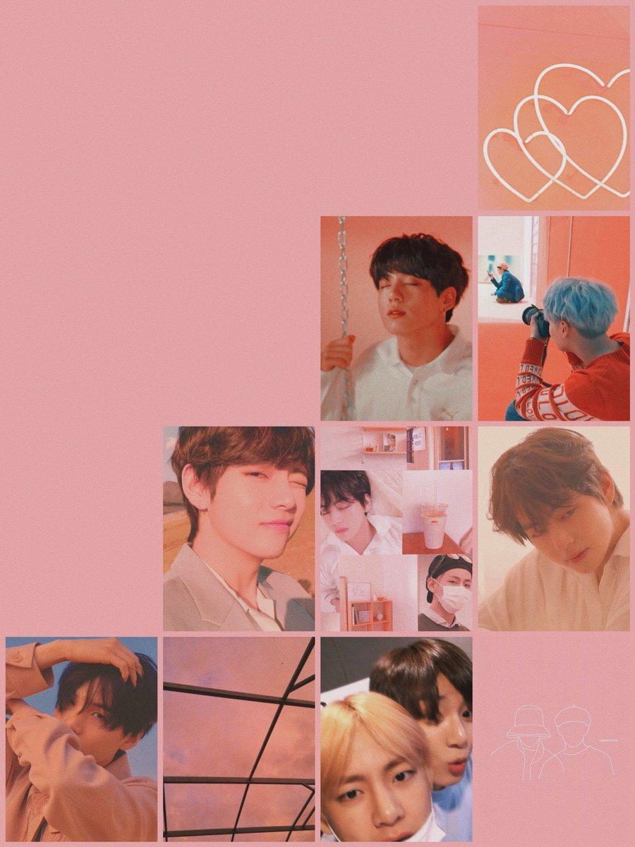 Pink Aesthetic BTS iPhone Wallpapers - Top Free Pink Aesthetic BTS