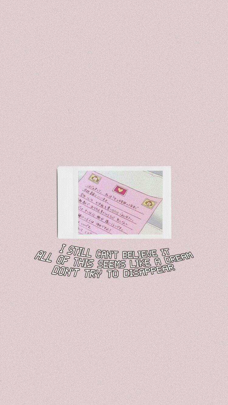 750x1331 ♡ ⇢ {lockscreens} Butterfly Lyrics ♡. Aesthetic