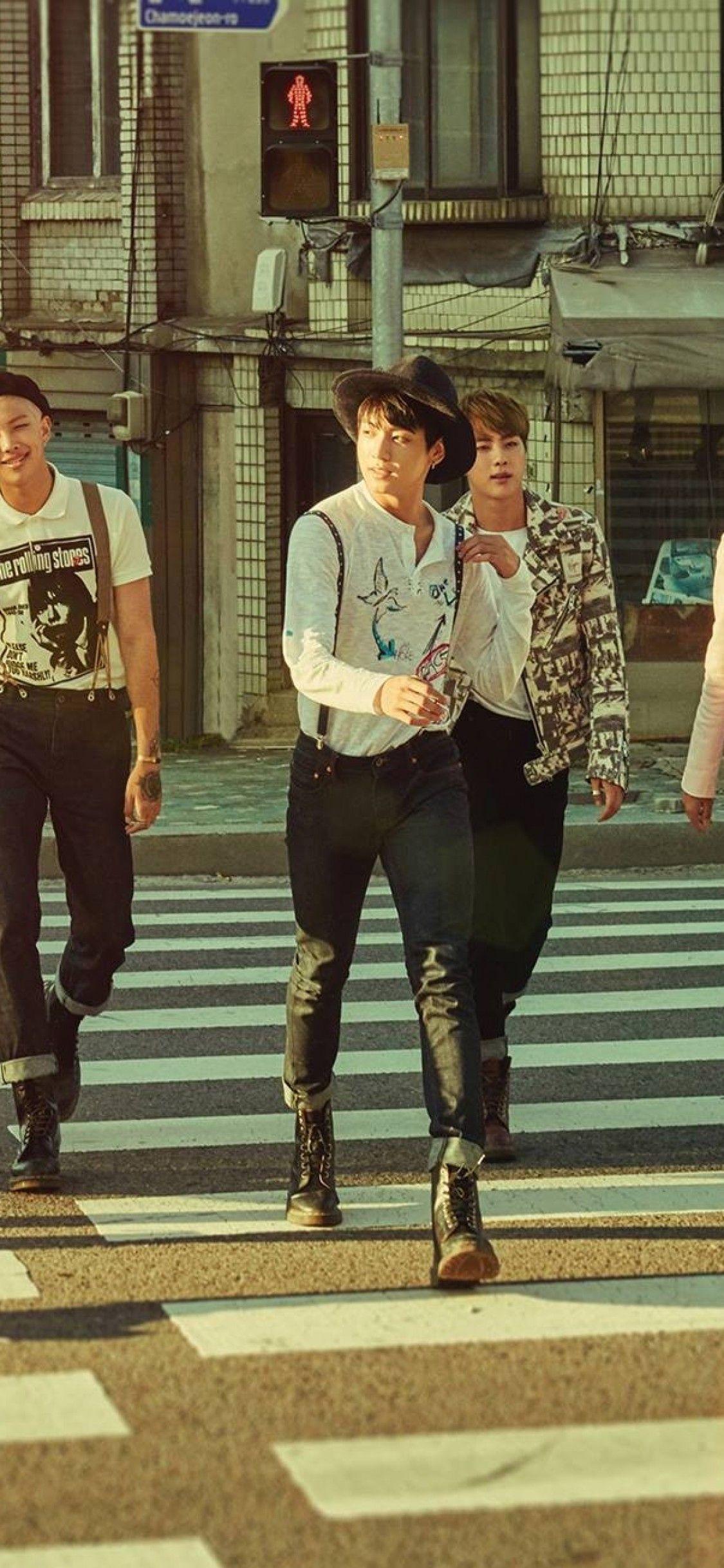 1125x2436 BTS iPhone X Wallpaper Download