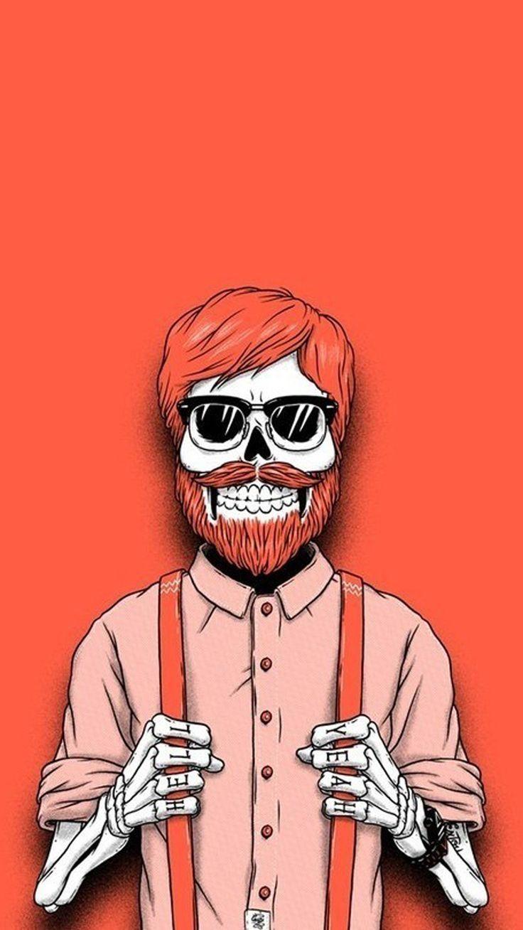 736x1308 Hipster Skeleton