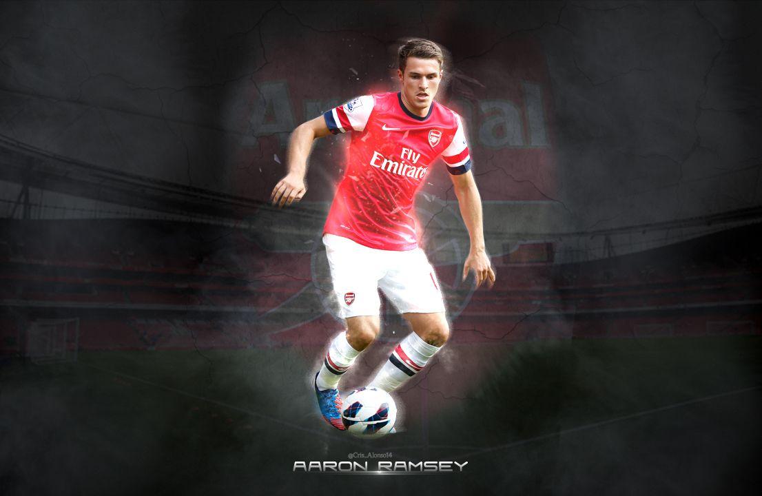 1106x720 Free download Aaron Ramsey Arsenal FC Wallpaper HD 2016 1106x720