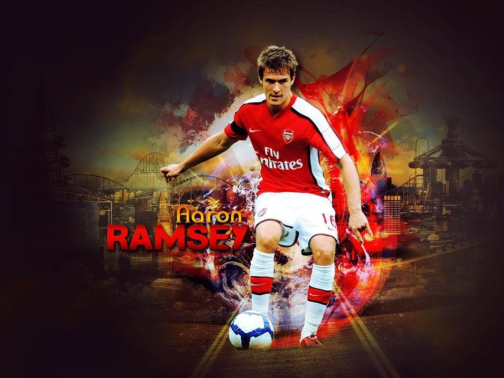 1024x768 Aaron Ramsey Wallpaper, Download Wallpaper