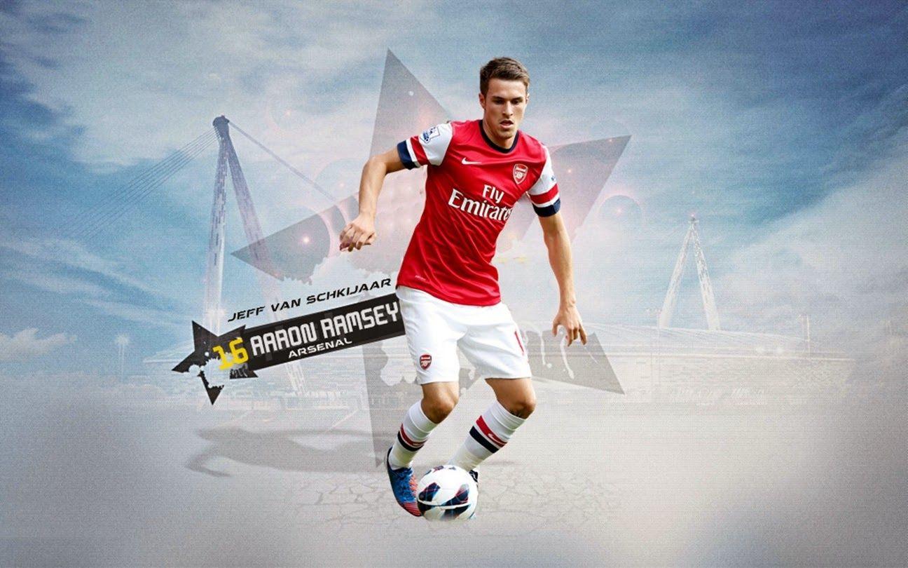 1296x810 Download Aaron Ramsey Wallpaper in HD For Desktop or Gadget