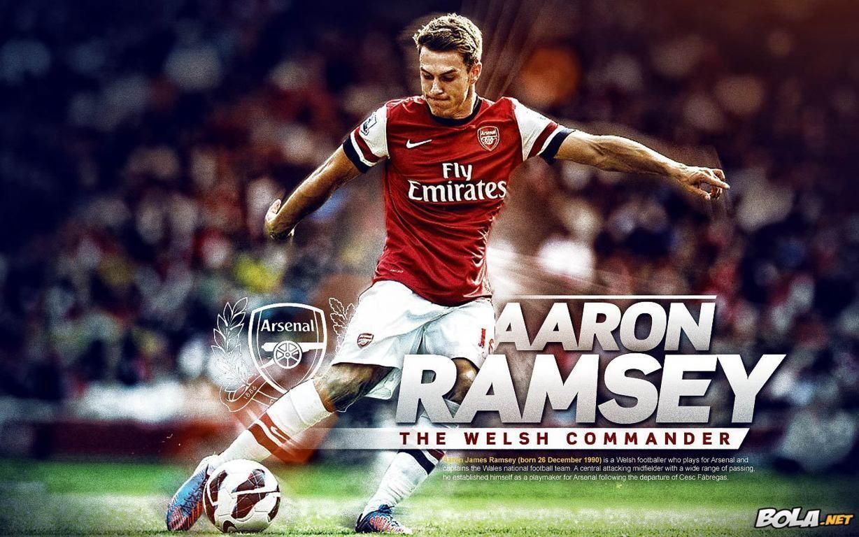 1228x768 Aaron Ramsey Wallpaper HD 2013 - อา รอน แรม ซี่ ย์