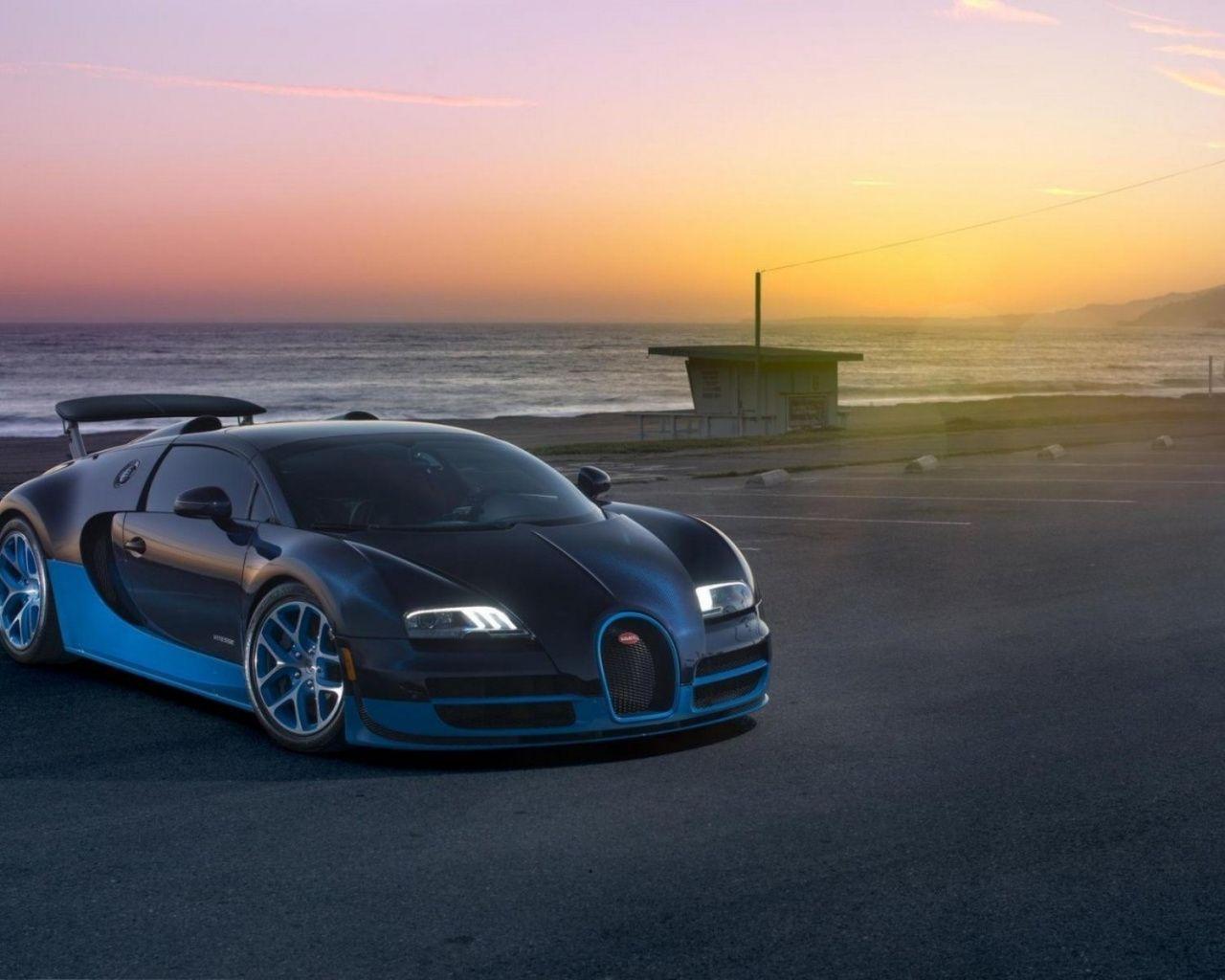 1280x1024 Car, Bugatti Veyron 16 4 Grand Sport, Bugatti, Supercar