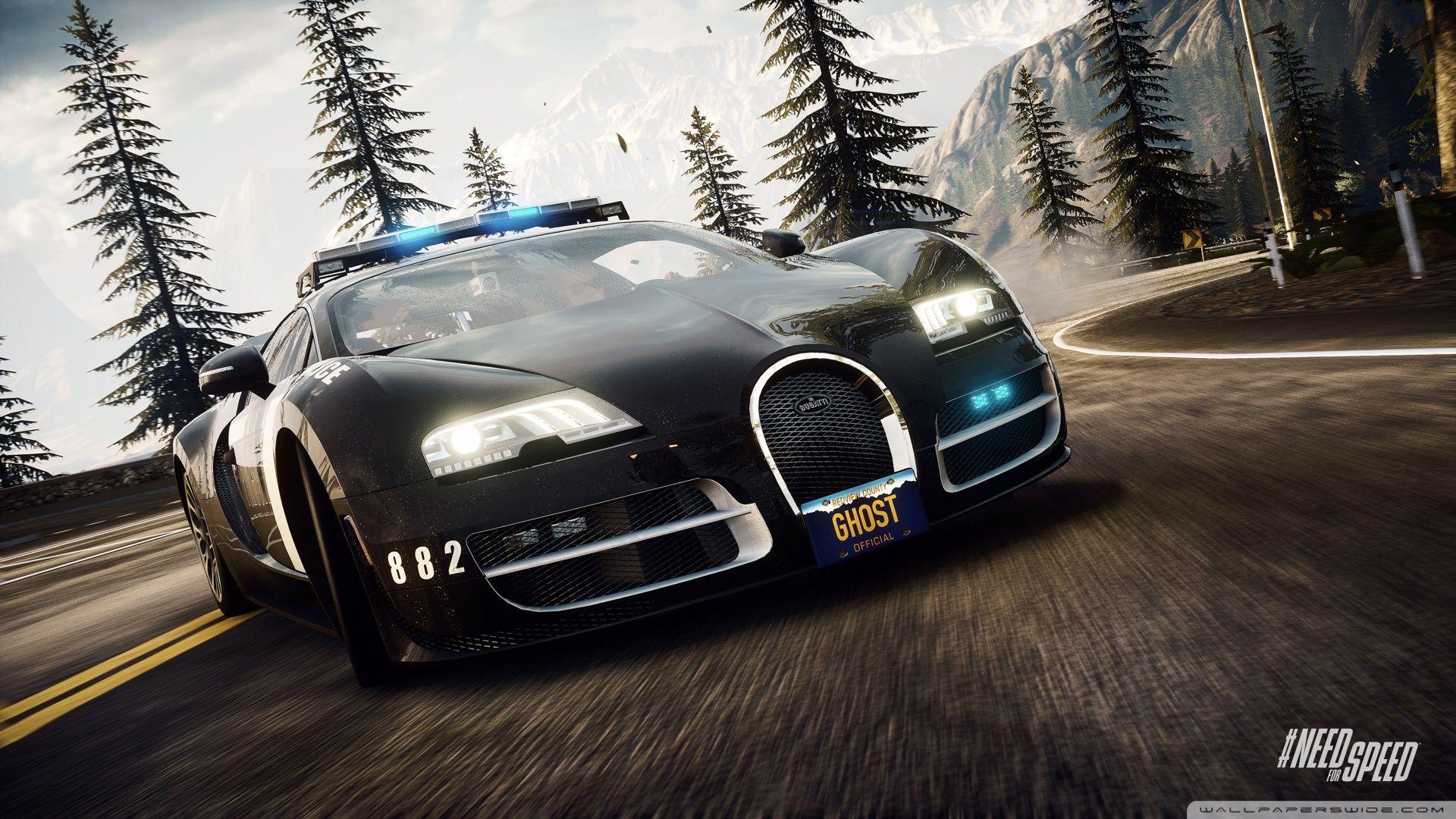 1920x1080 Bugatti Veyron Super Sport Orange & Black Need For Speed