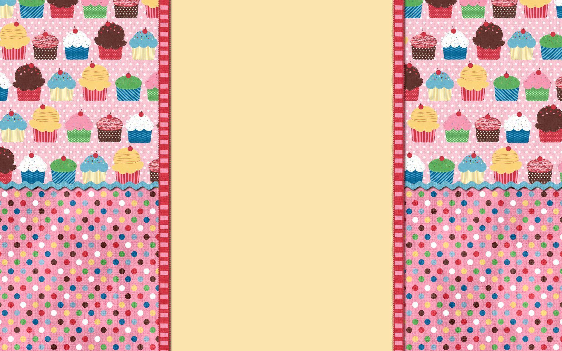 1920x1200 Cupcakes Background