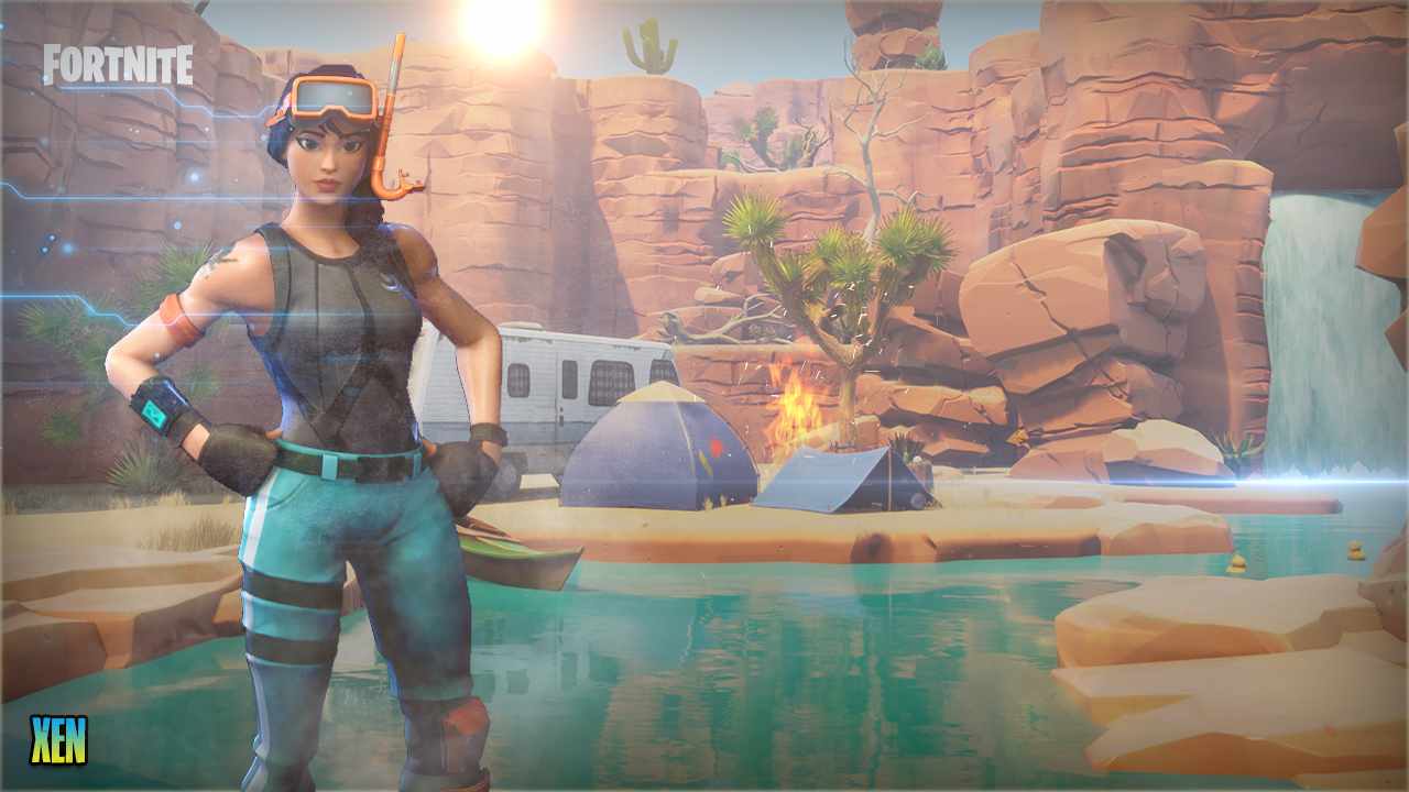 1280x720 Snorkel Ops Fortnite Skin (Outfit)