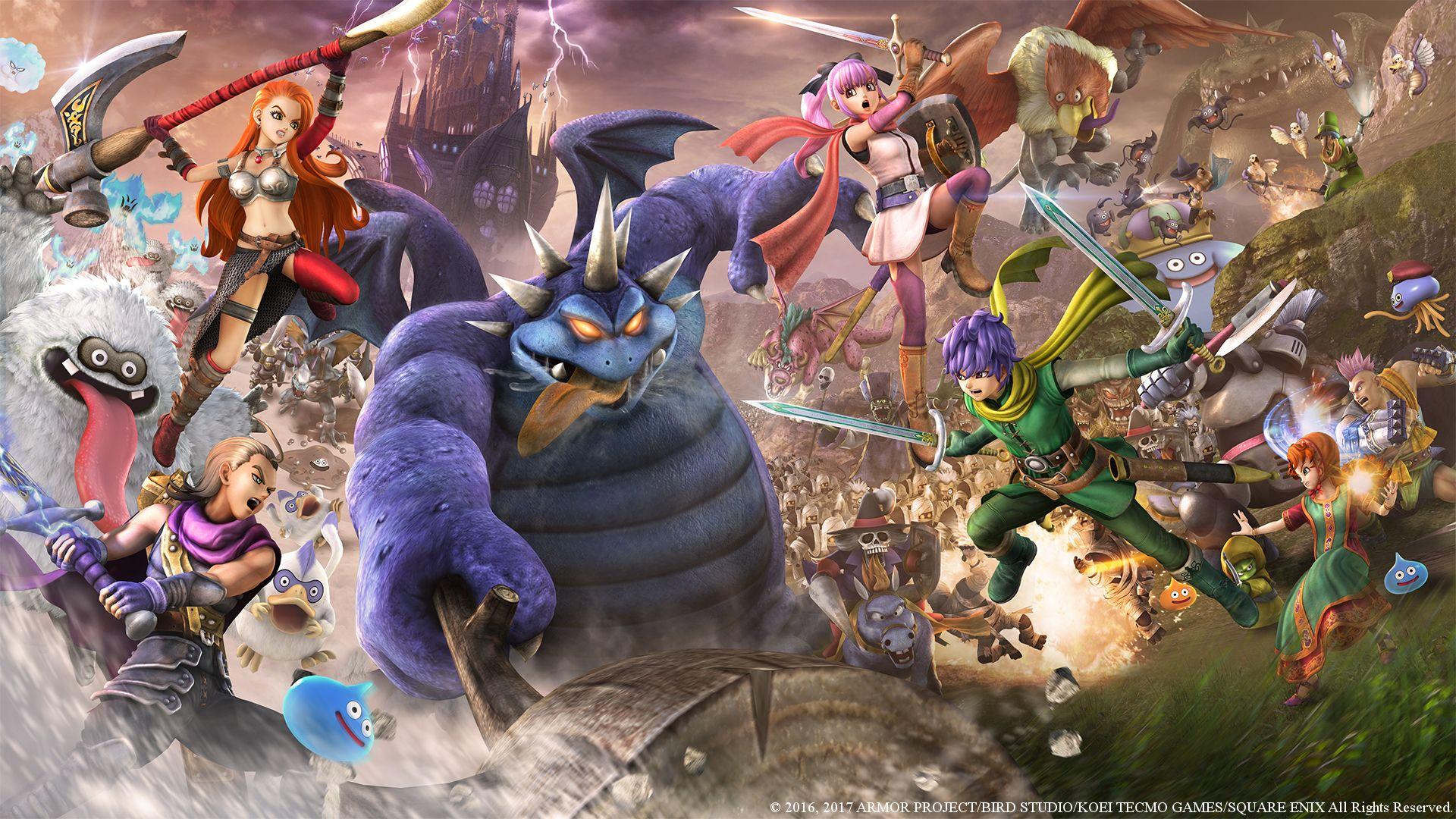 1920x1080 Fighting The Dragon Quest Heroes 2 Explorers Edition, HD