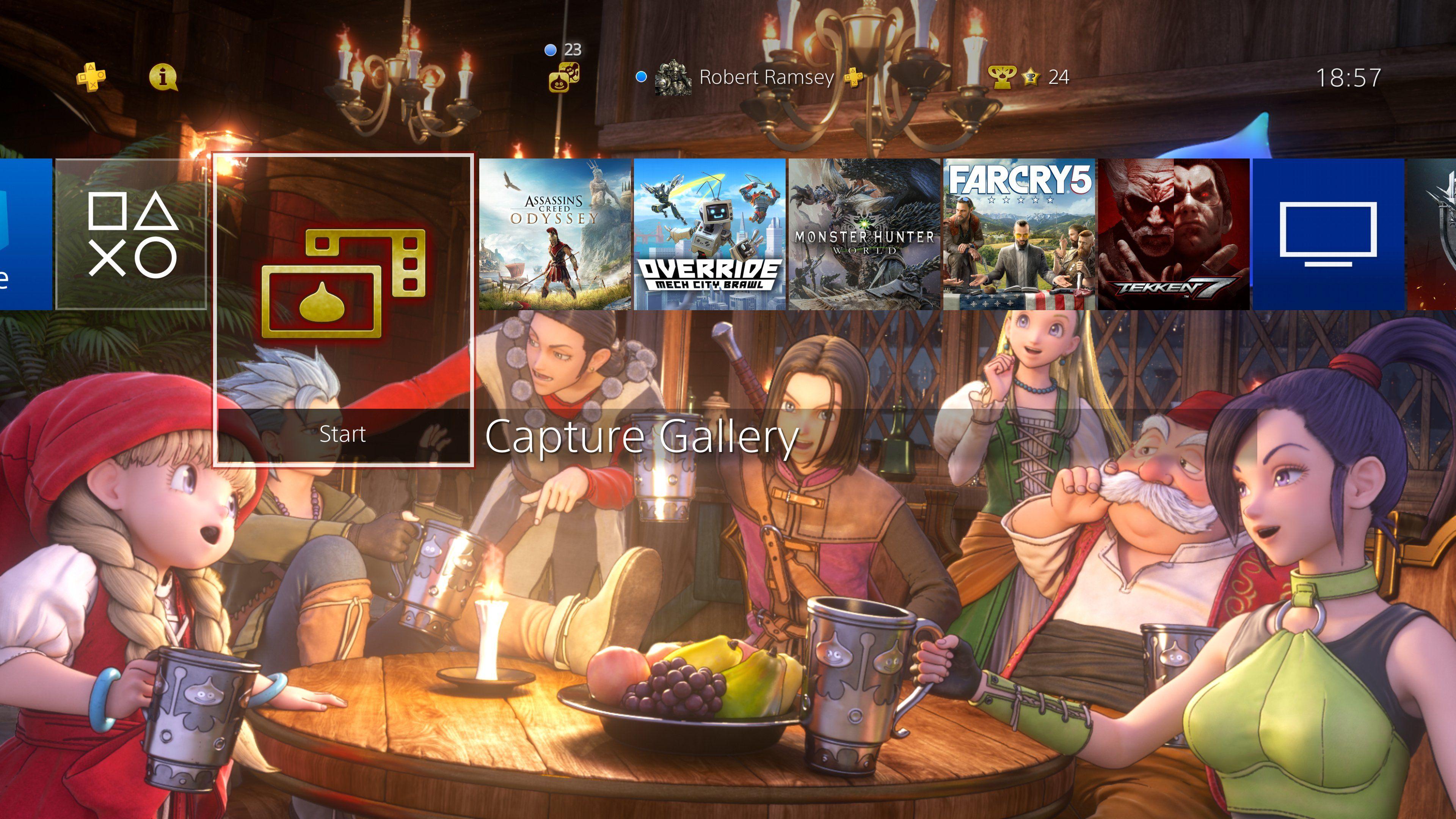 3840x2160 Lovely Looking Dragon Quest XI PS4 Theme and Avatars Are Free