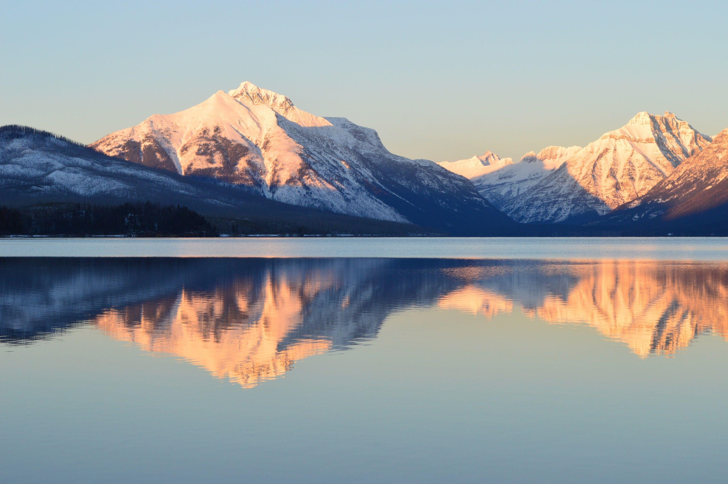 3000x1994 Wallpaper Lake McDonald, Glacier National Park, HD, Nature