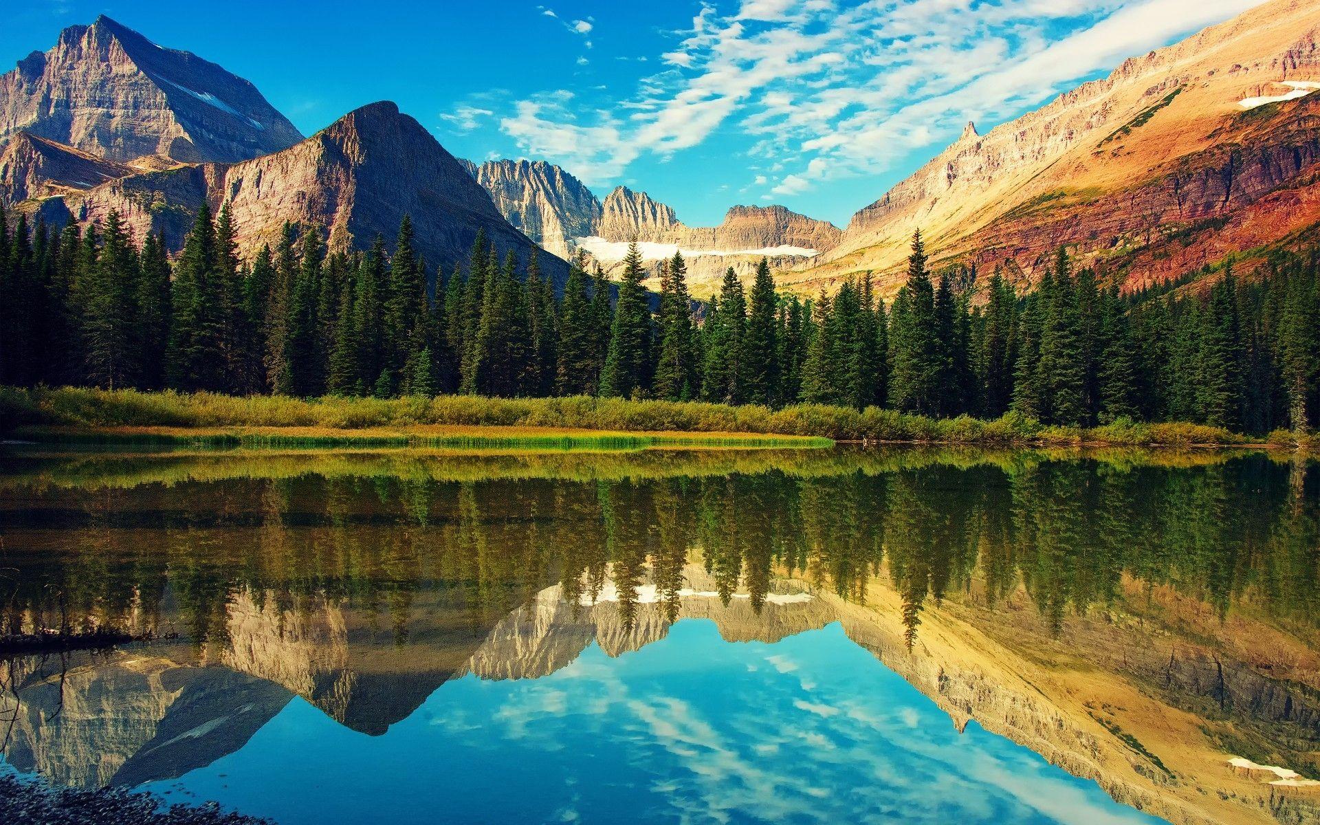 1920x1200 Splendid Glacier National Park wallpaper. Splendid Glacier National Park