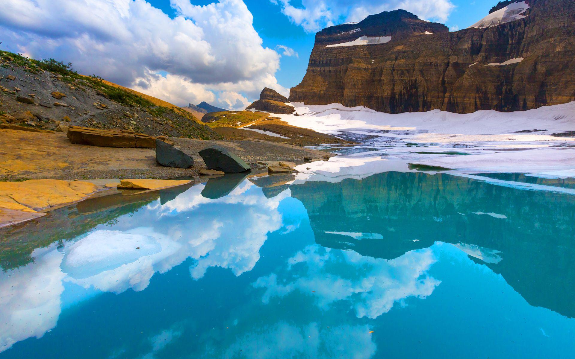 1920x1200 Grinnell glacier national park wallpaperx1200
