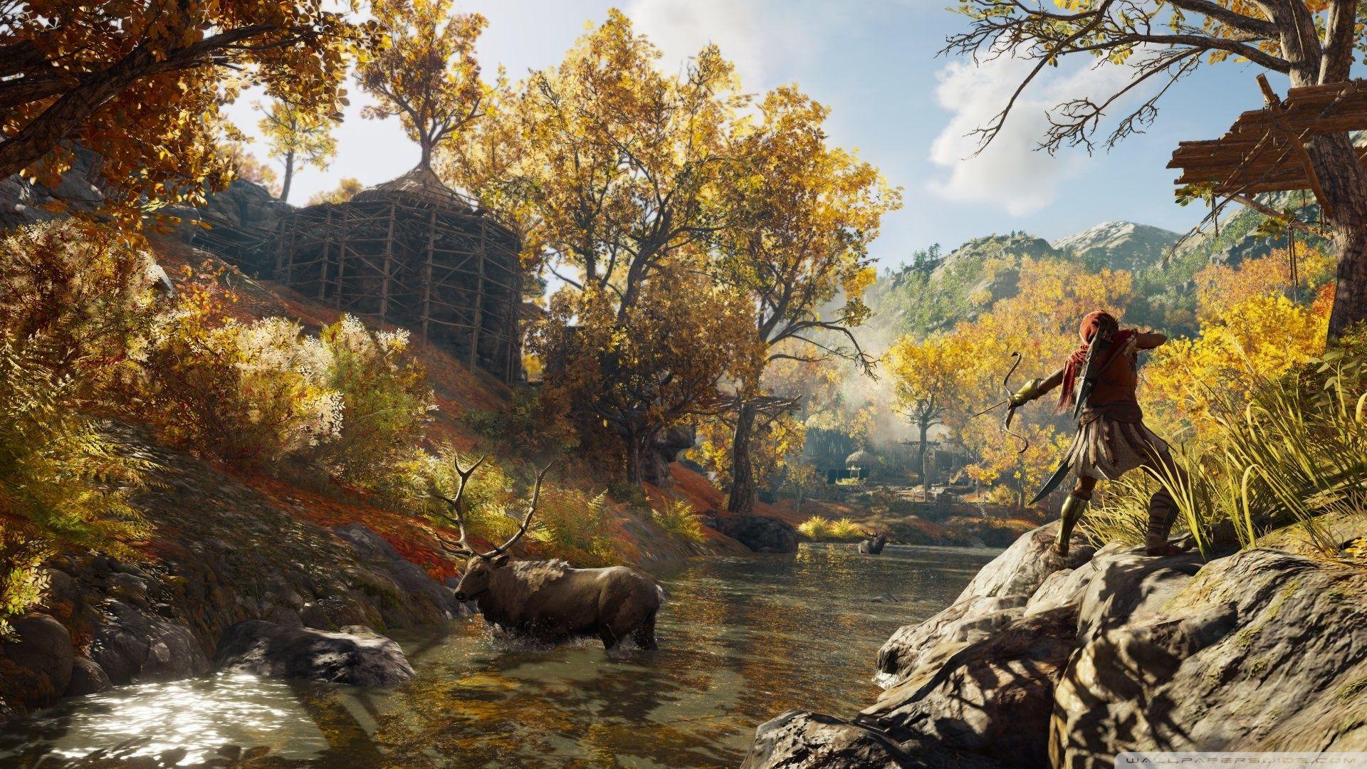 1920x1080 Assassins Creed Odyssey Ultra HD Desktop Background Wallpaper