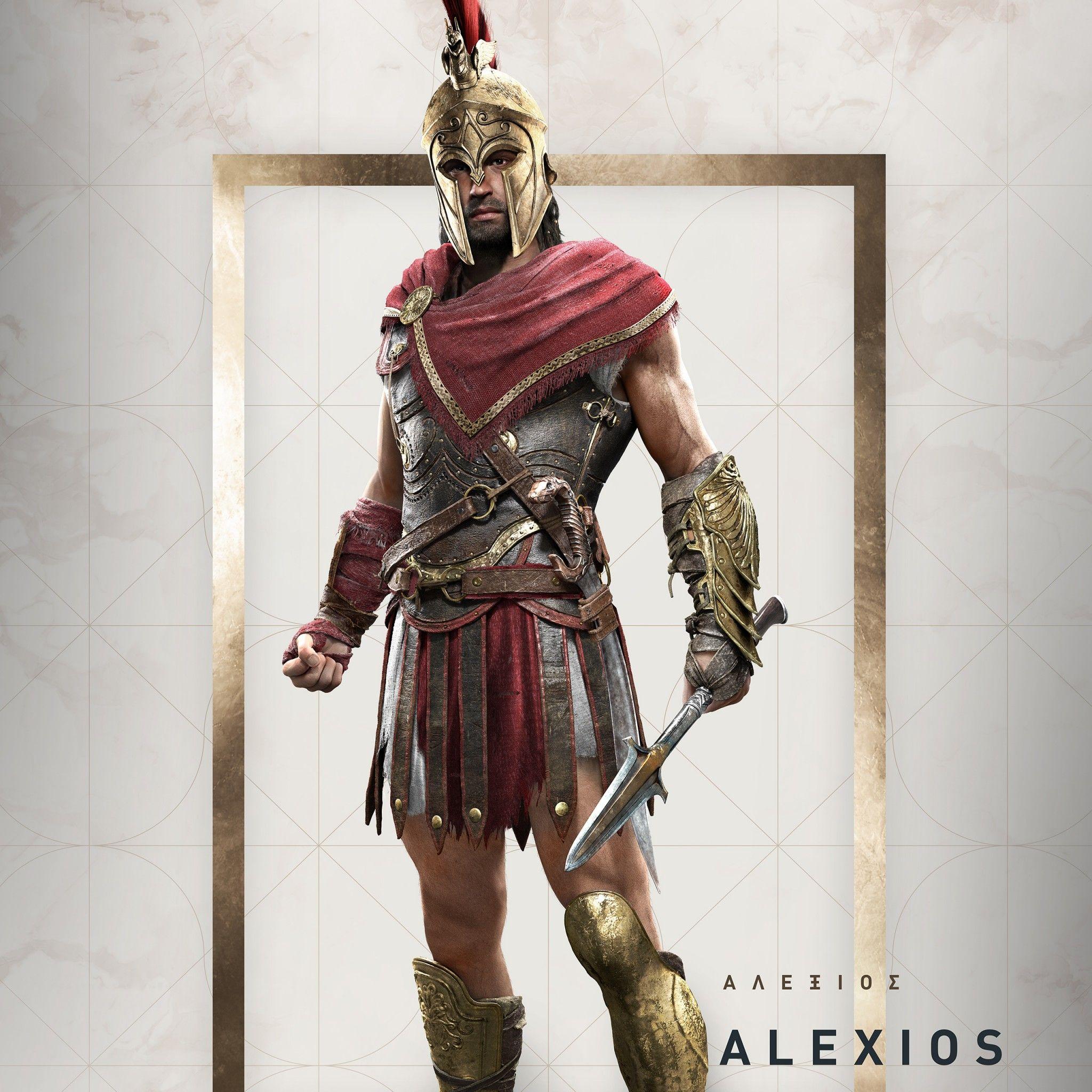 2048x2048 Alexios Assassin's Creed Odyssey Wallpaper