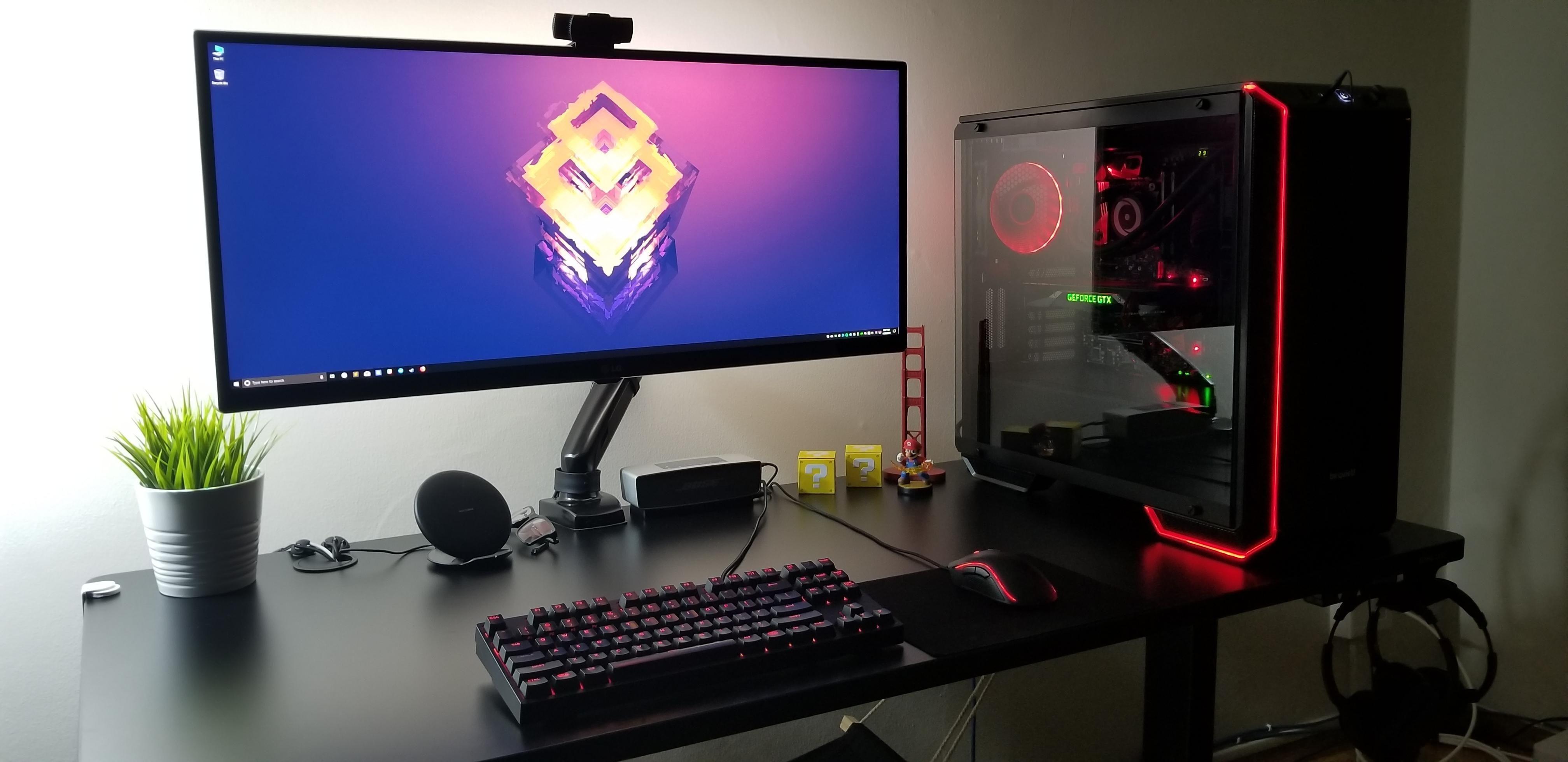 Found this new wallpaper on Wallpaper Engine and I love it so much  New  wallpaper Gaming room setup Wallpaper