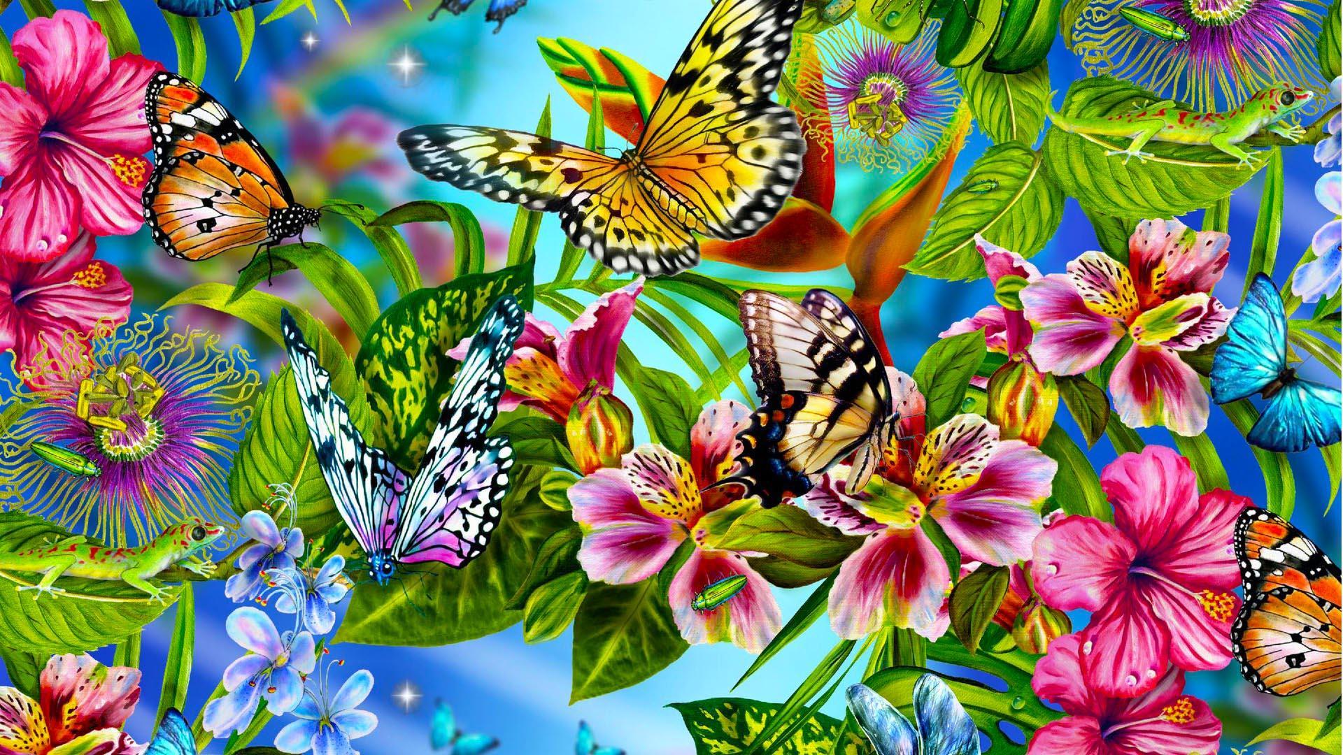 Rainbow Butterfly Wallpapers - Top Free Rainbow Butterfly Backgrounds -  WallpaperAccess
