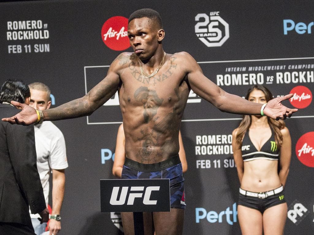 1024x768 Israel Adesanya Wallpaper