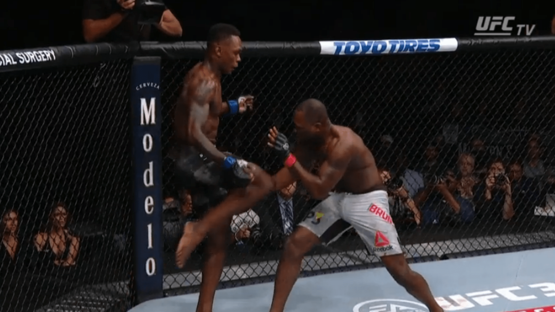 1920x1080 UFC 230: Israel Adesanya knocks out Derek Brunson in another