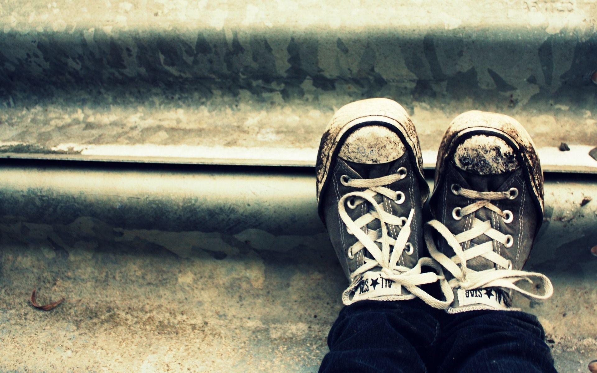 1920x1200 Converse Pies Con Zapatos