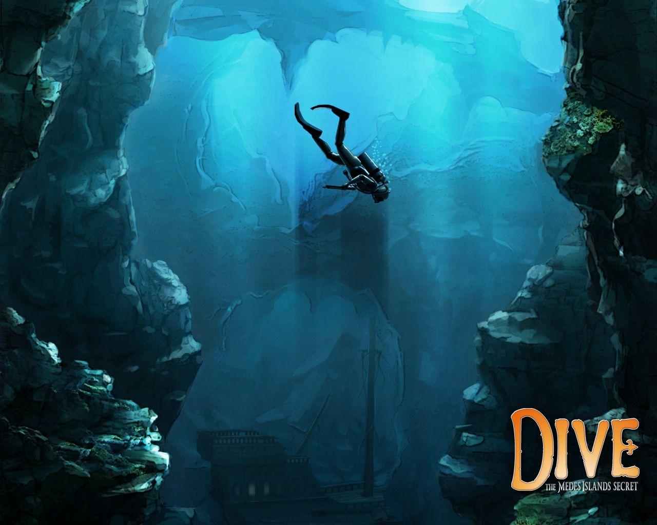 1280x1024 Diving Wallpaper
