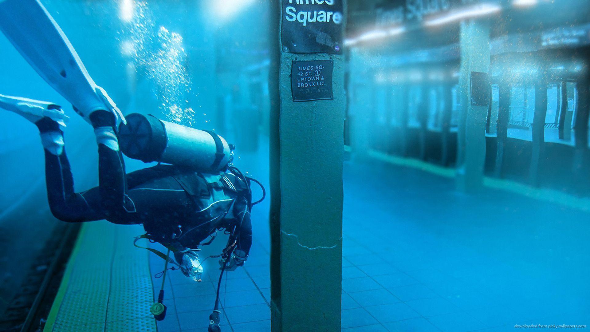 1920x1080 Free Scuba Diving Wallpaper