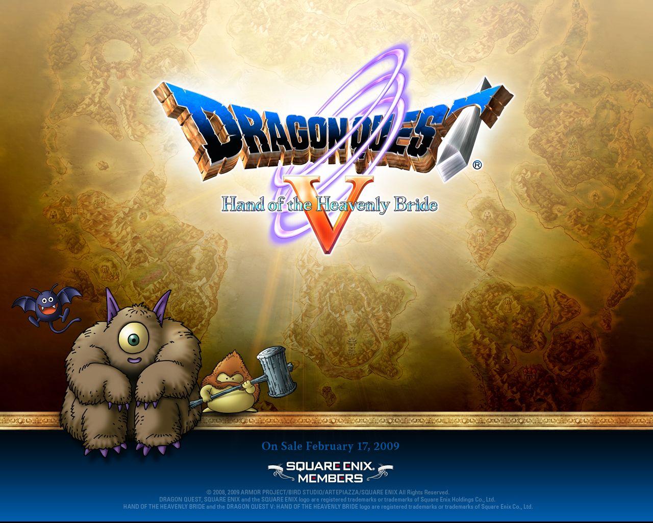 1280x1024 Dragon Quest V Wallpaper. Realm of Darkness.net. Dragon